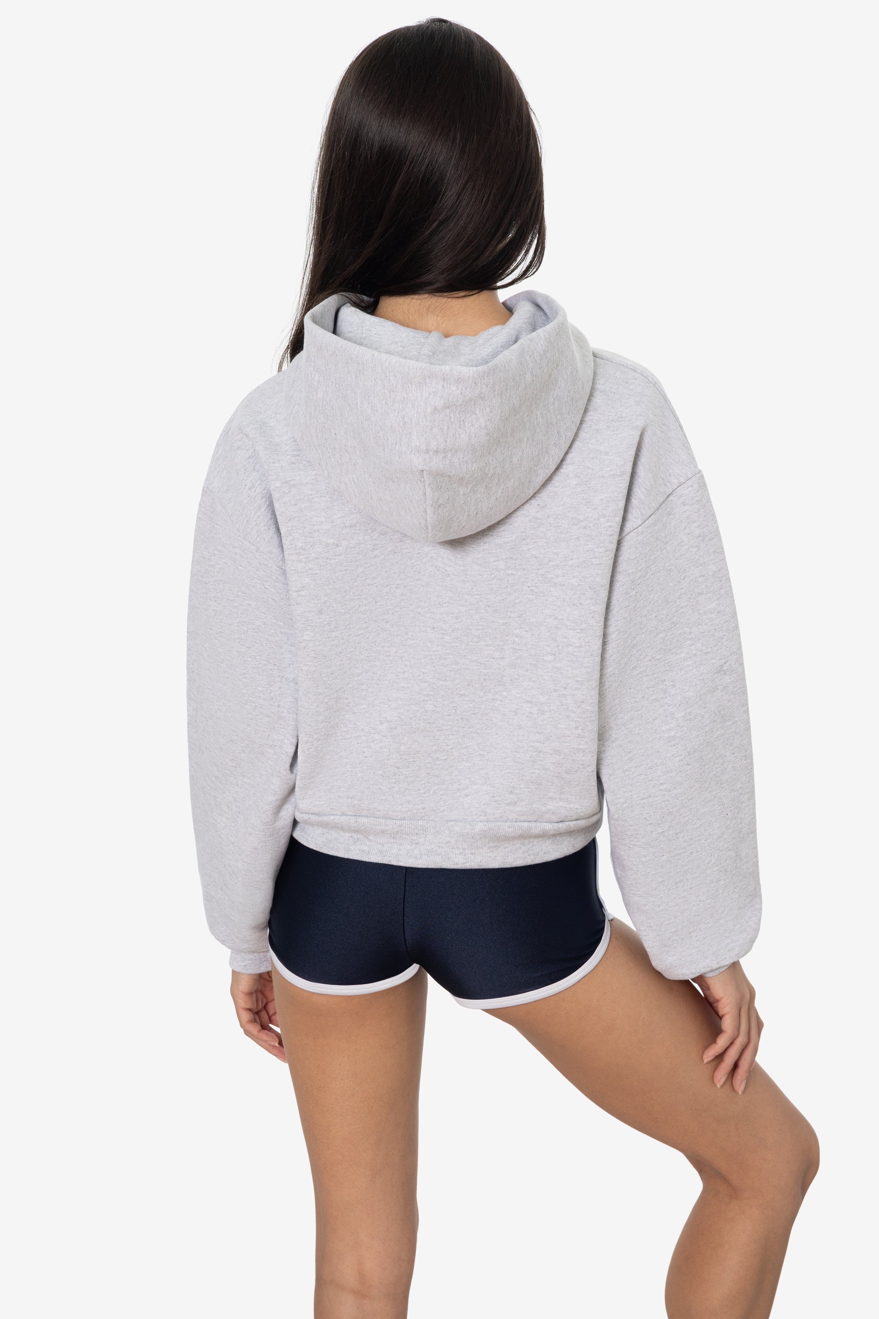 HF19 - Heavy Fleece Cropped Hoodie (Piece Dye) – Los Angeles Apparel