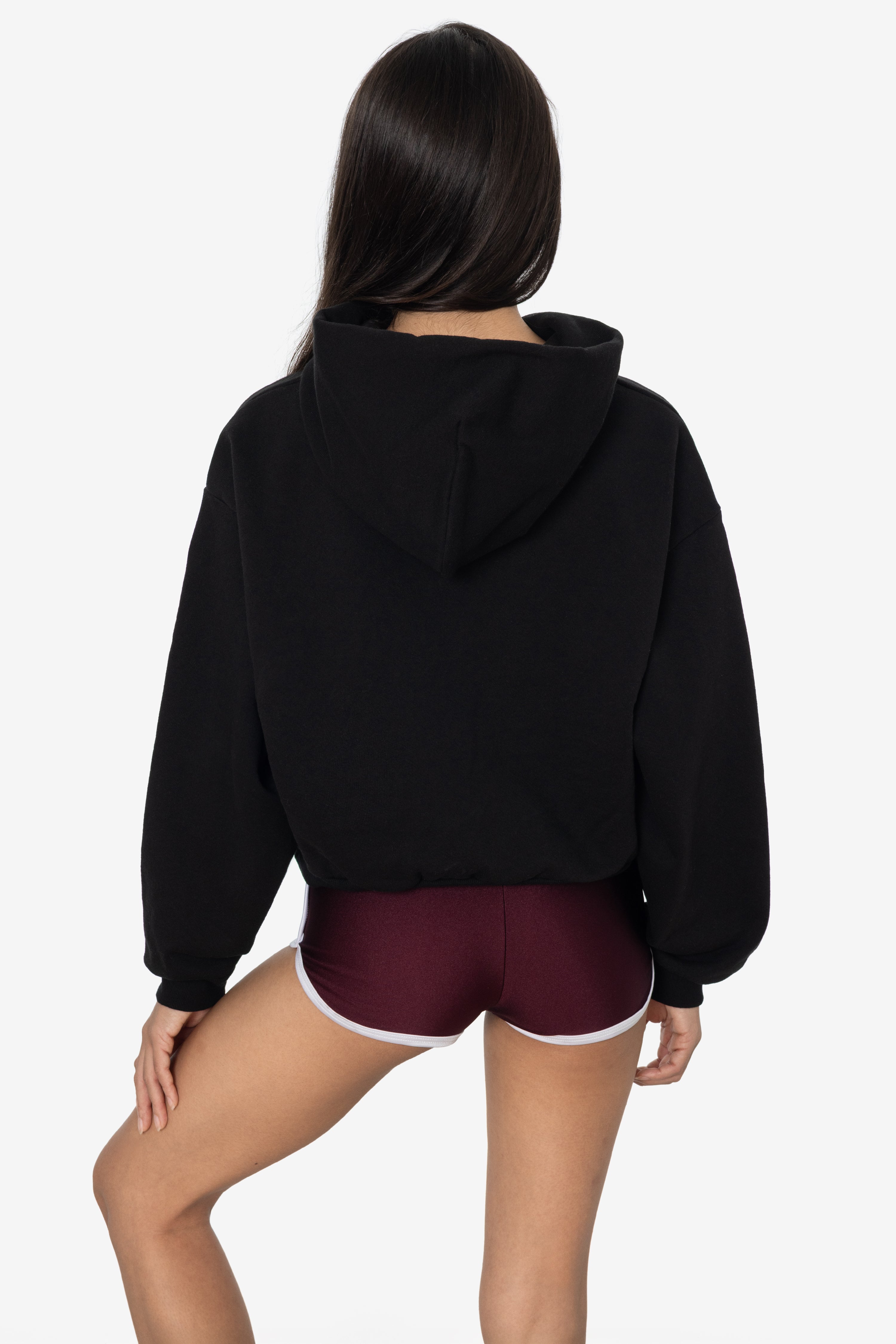 HF19 - Heavy Fleece Cropped Hoodie (Piece Dye) – Los Angeles Apparel