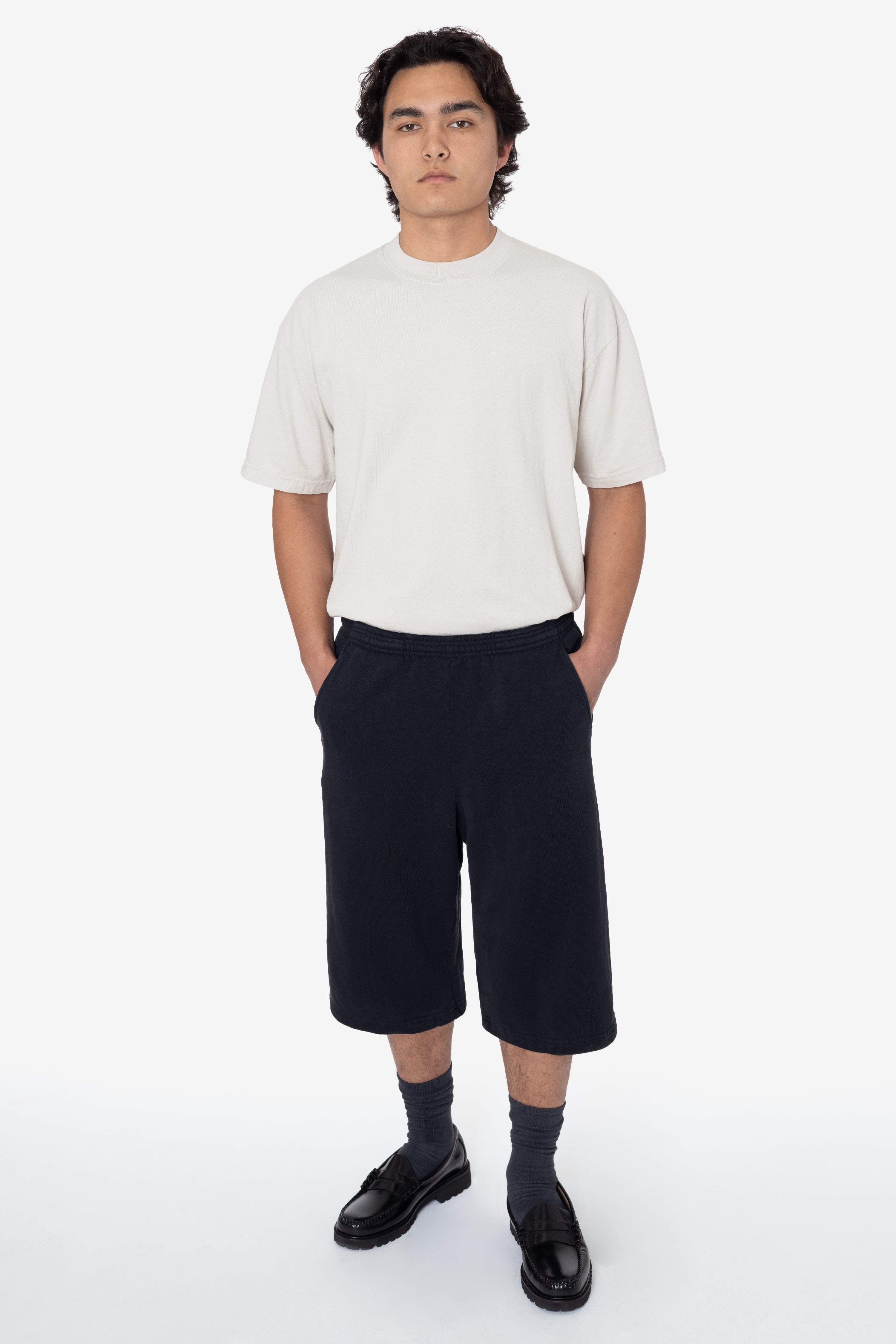 HF42GD - Heavy Fleece Extra Wide Shorts – Los Angeles Apparel