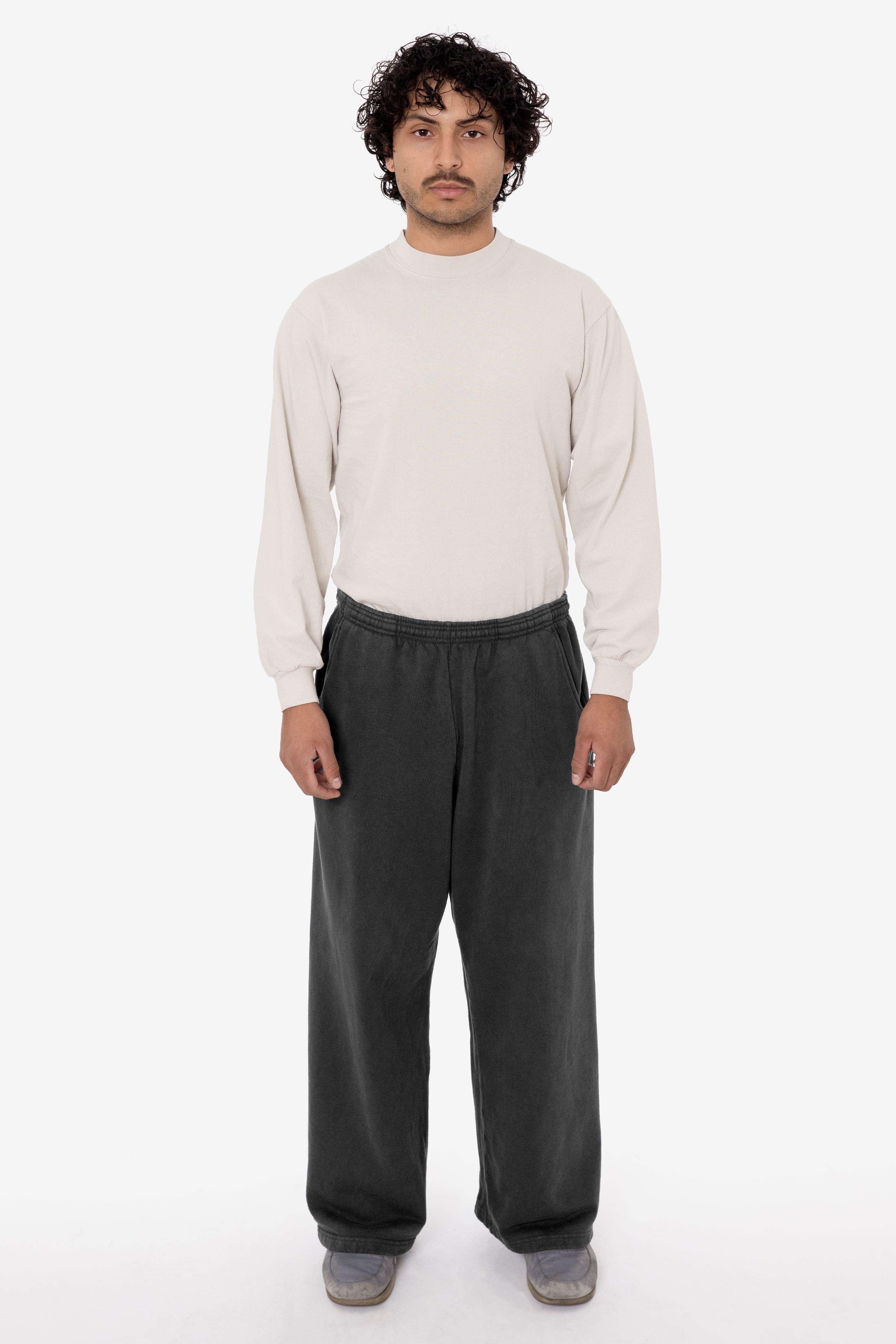 HF45GD - Heavy Fleece Extra Wide Mens Sweatpants – Los Angeles Apparel