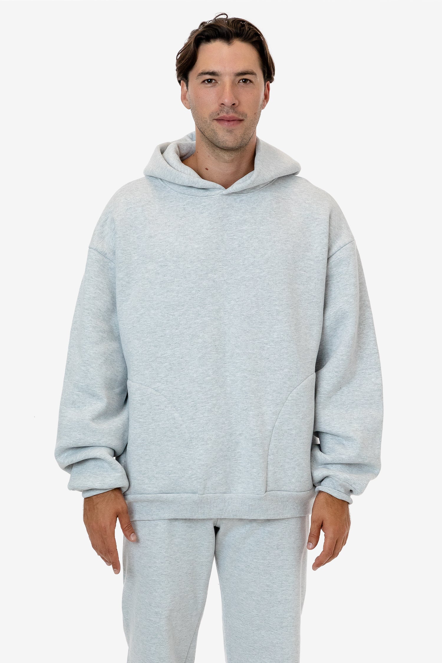 Dense fleece hoodie online