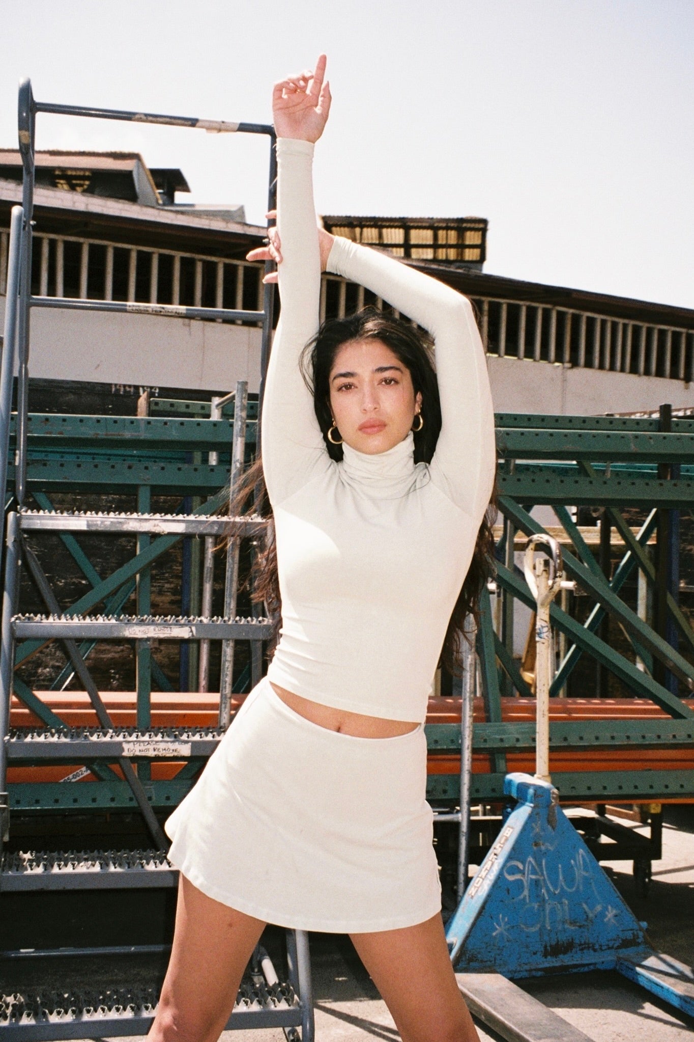 8306GD - Cotton Spandex Garment Dye Turtleneck – Los Angeles