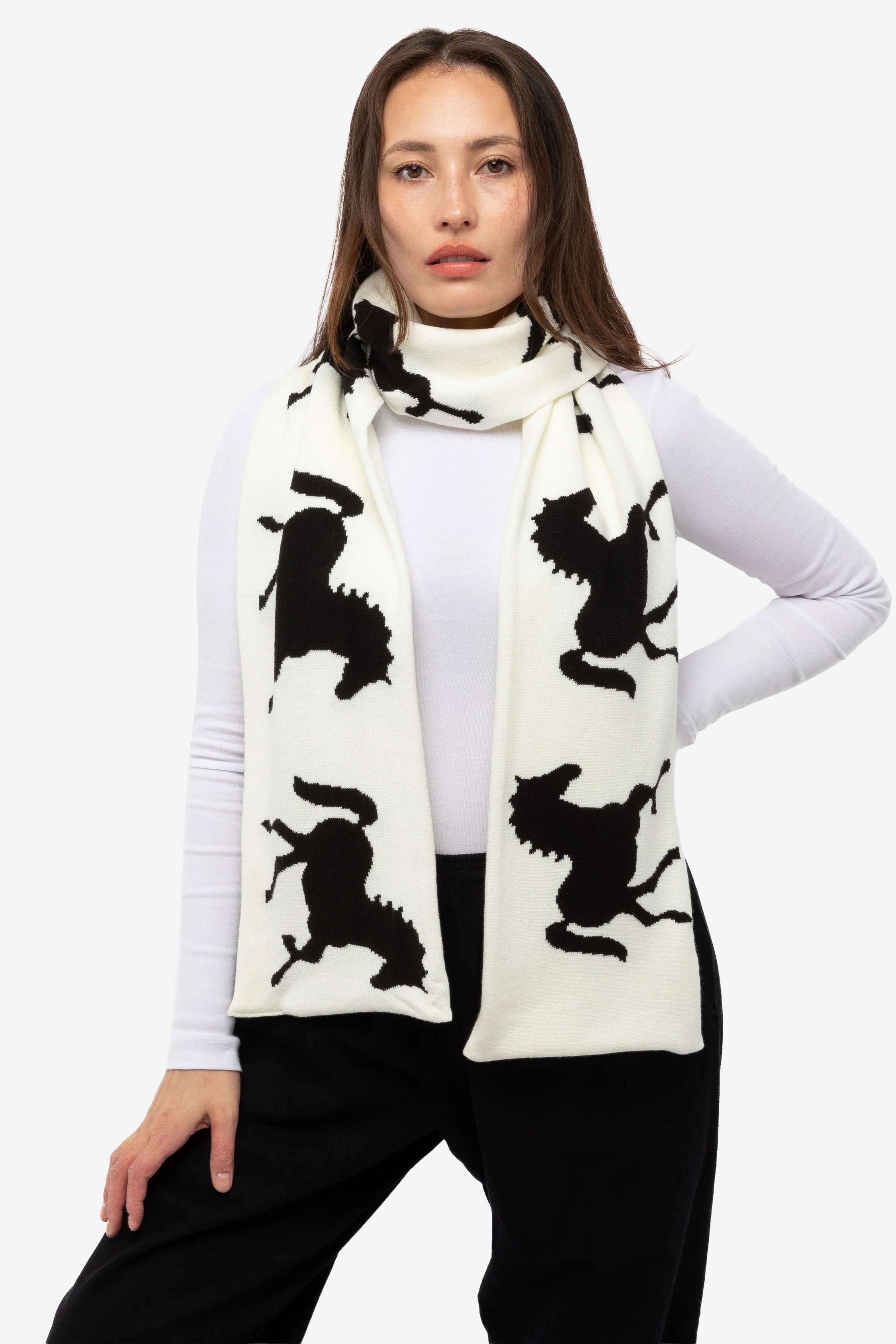 JQSCARF55 - Horse Scarf – Los Angeles Apparel