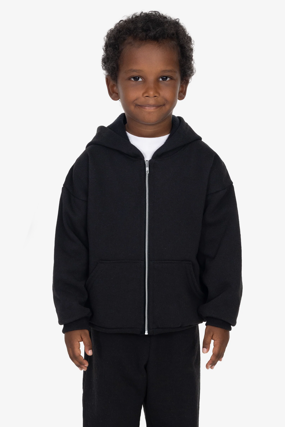 HF-110 - Kids 14oz Heavy Fleece Zip-Up Hoodie – Los Angeles Apparel