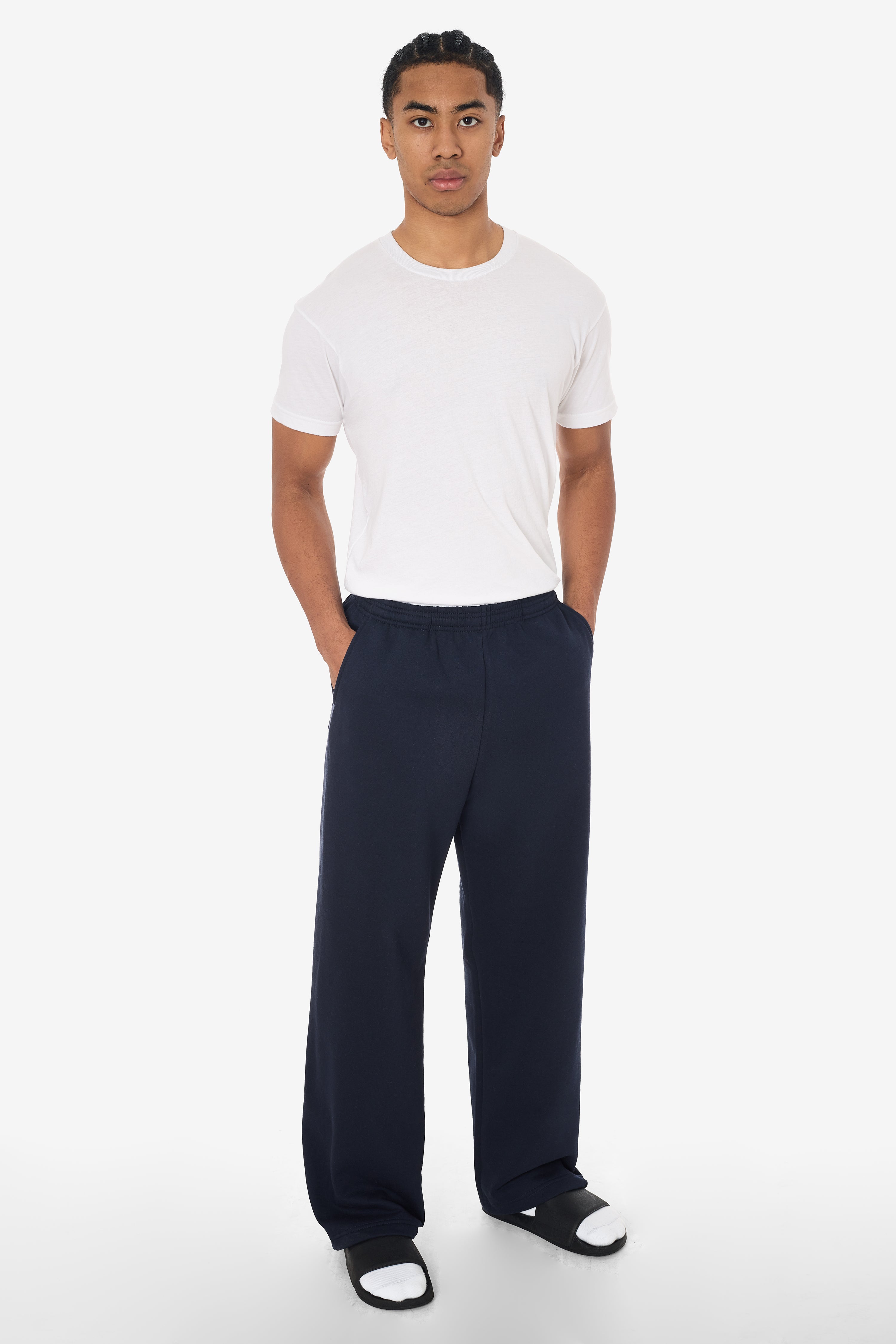 GMW スパッツ　Lサイズ MWF1045 - 10 oz. Mid-Weight Poly Cotton Fleece Wide Open Bottom