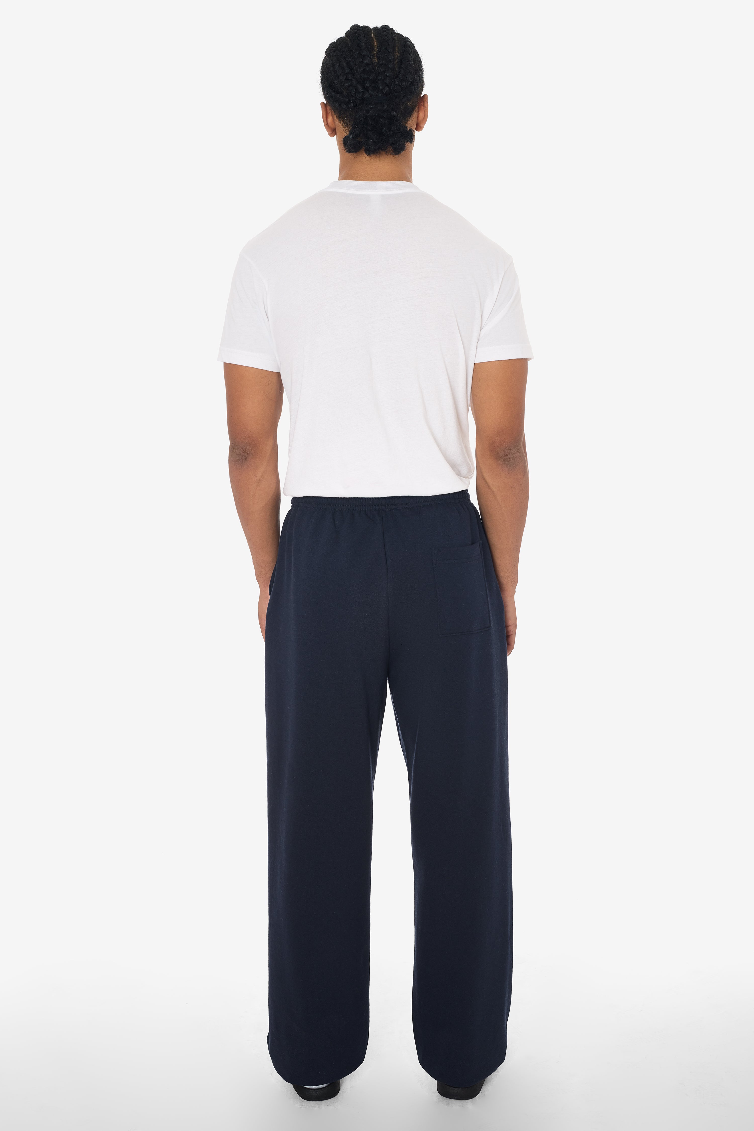 MWF1045 - 10 oz. Mid-Weight Poly Cotton Fleece Wide Open Bottom