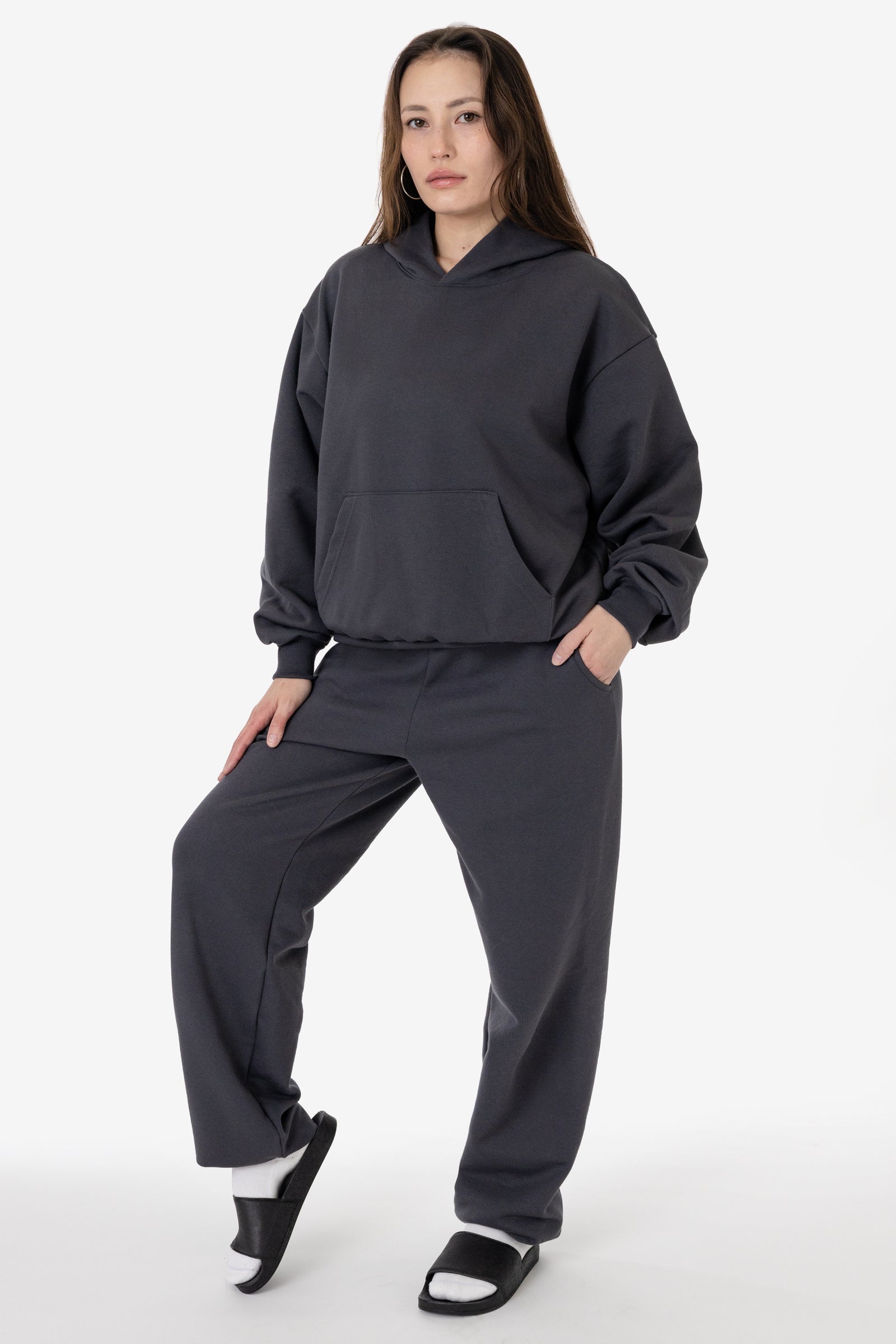 Polyester Rayon Fleece Hoodie main image 0