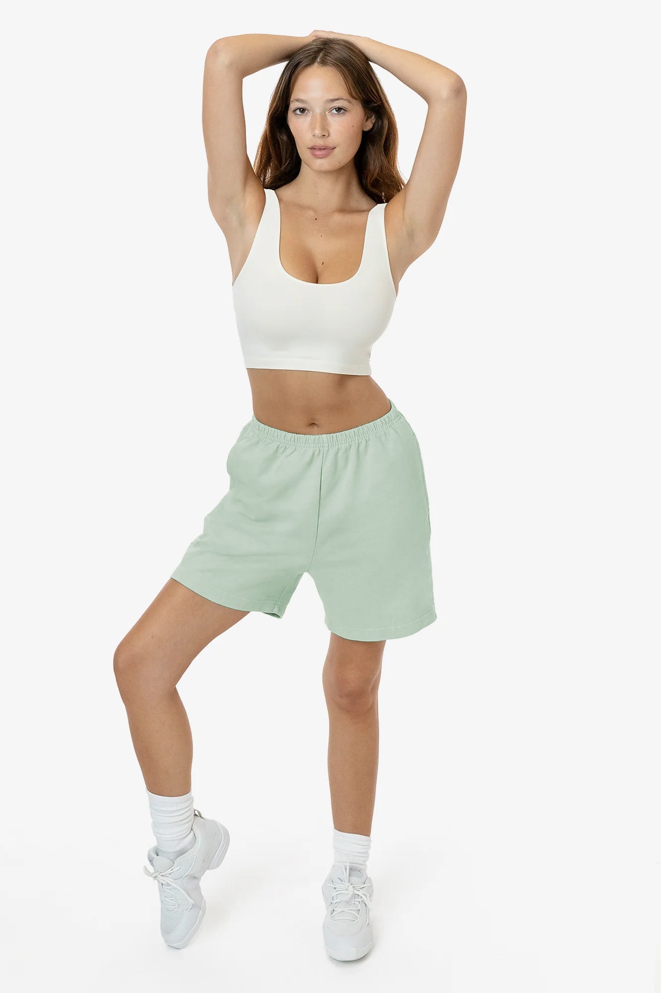 MWT03GD - Garment Dyed French Terry Kool Short – Los Angeles Apparel