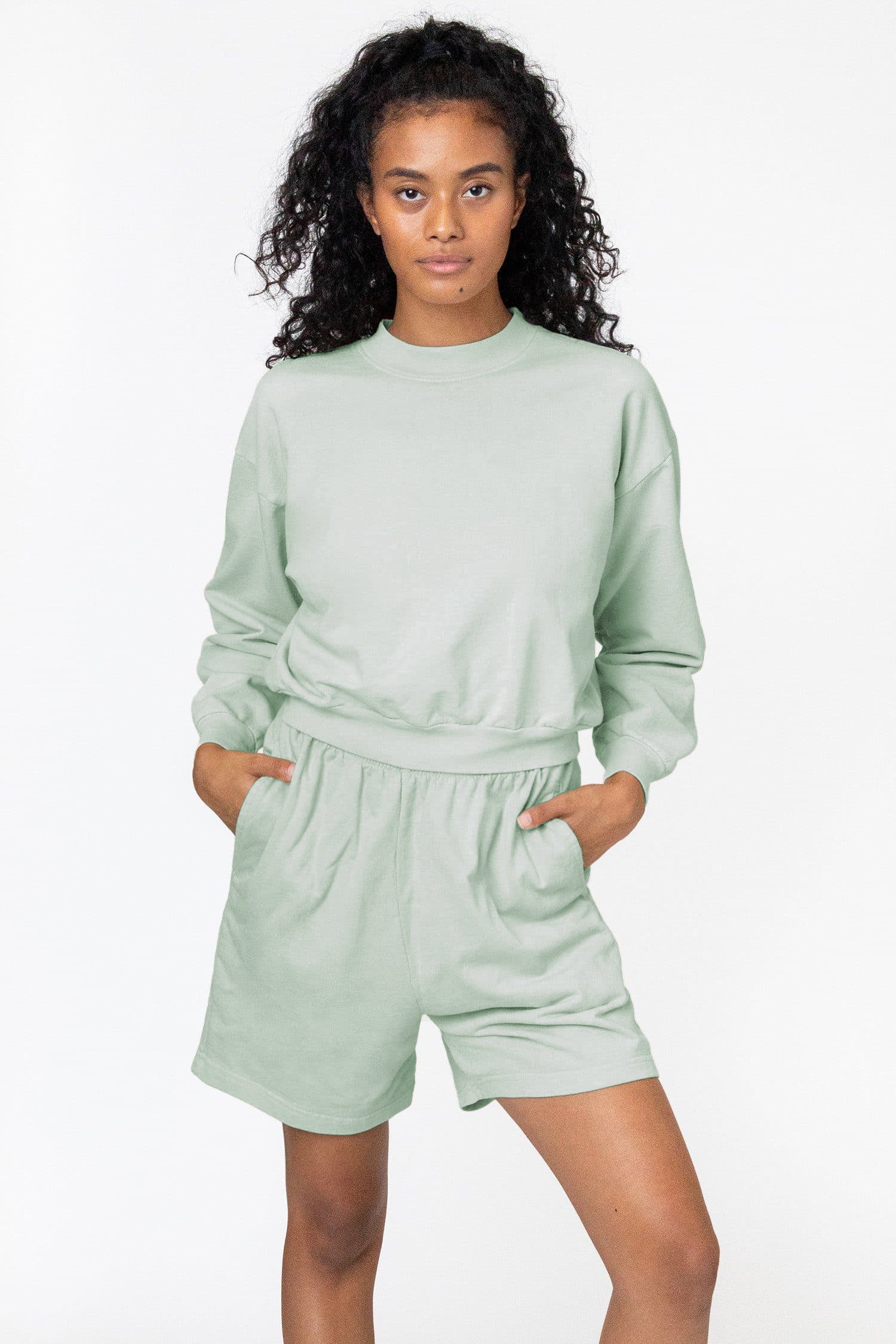 MWT03GD - Garment Dyed French Terry Kool Short – Los Angeles Apparel