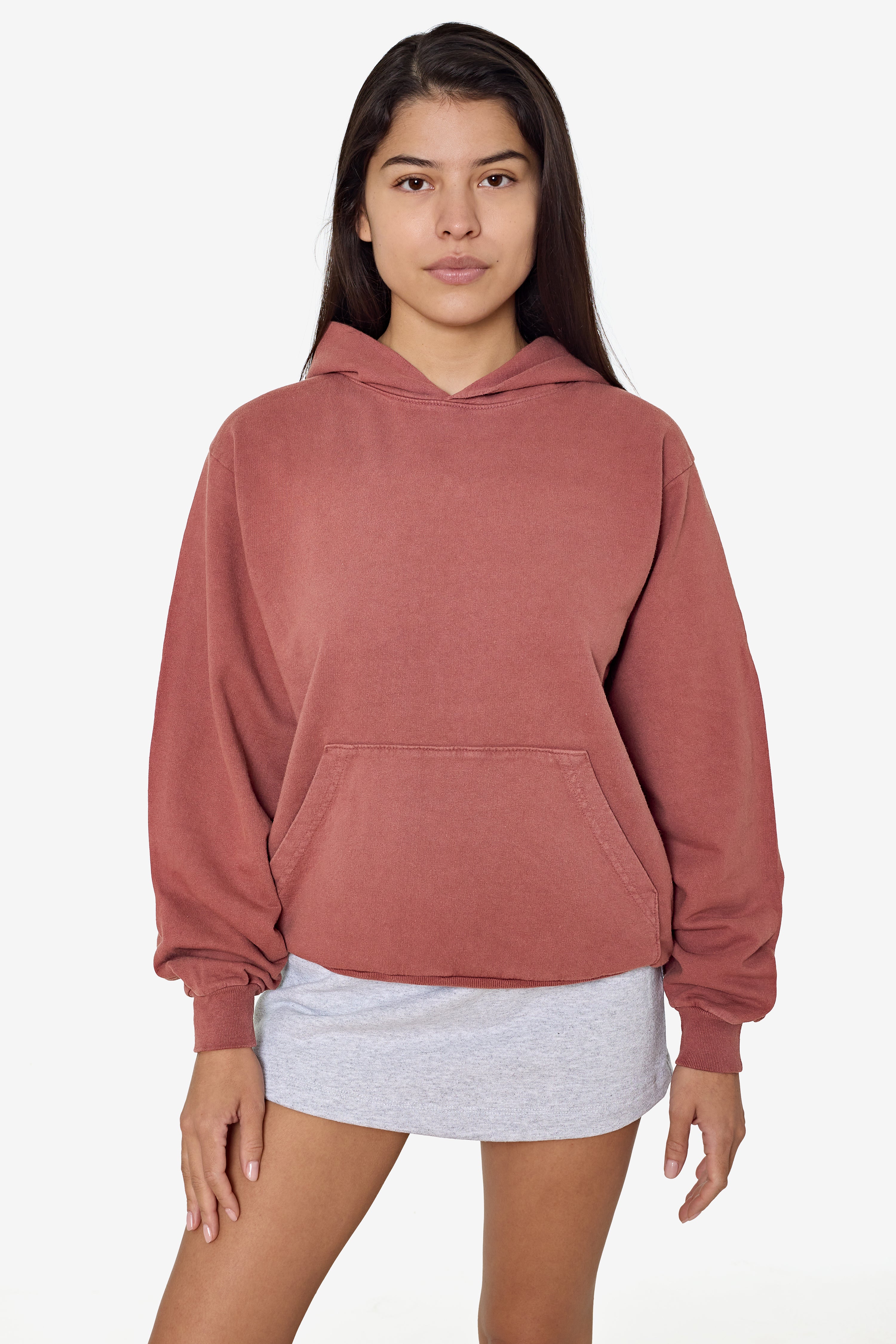 MWT09GD - Long Sleeve Garment Dye French Terry Pullover Hoodie