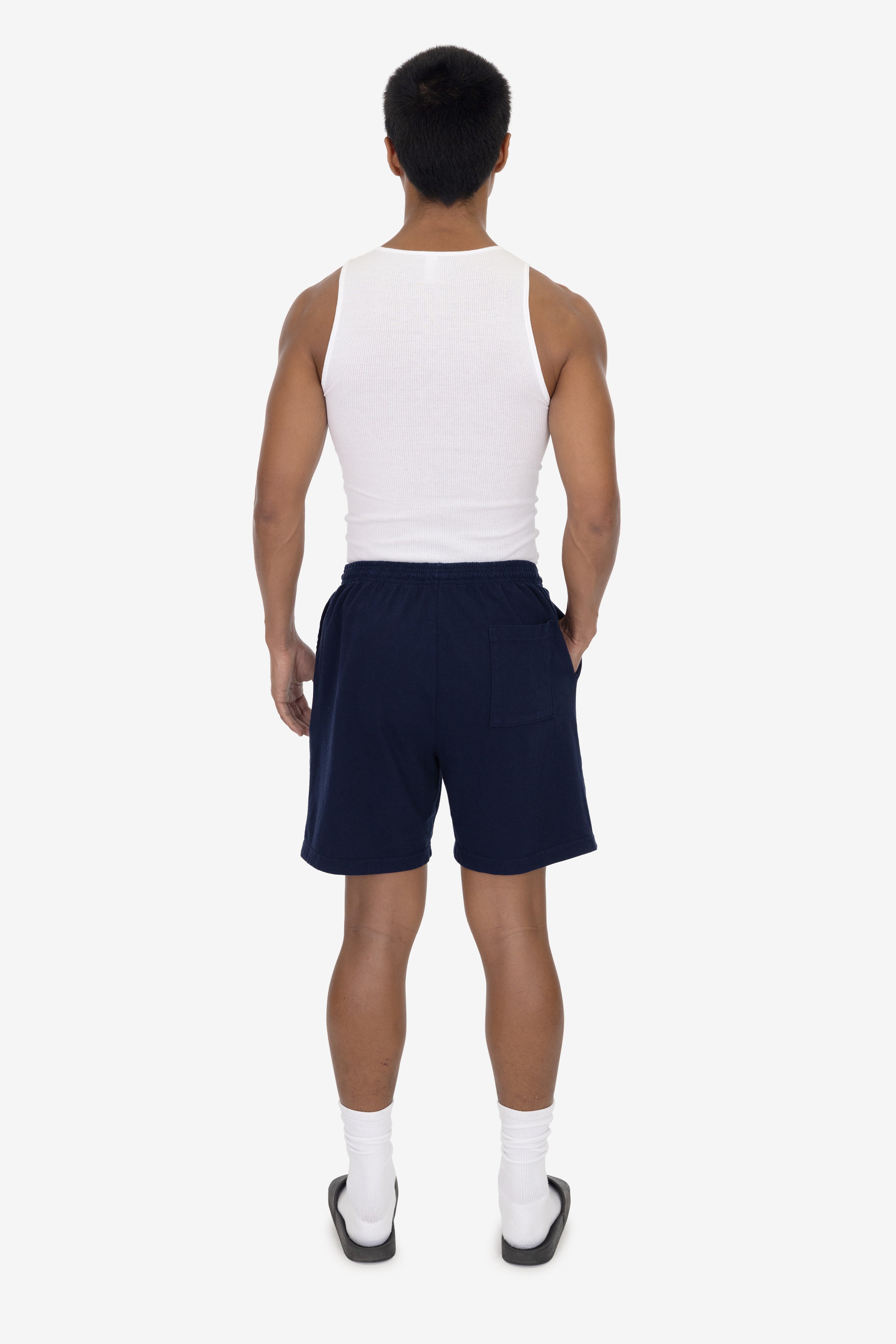 1241GD Mid-Length Heavy Jersey Shorts – Los Angeles Apparel