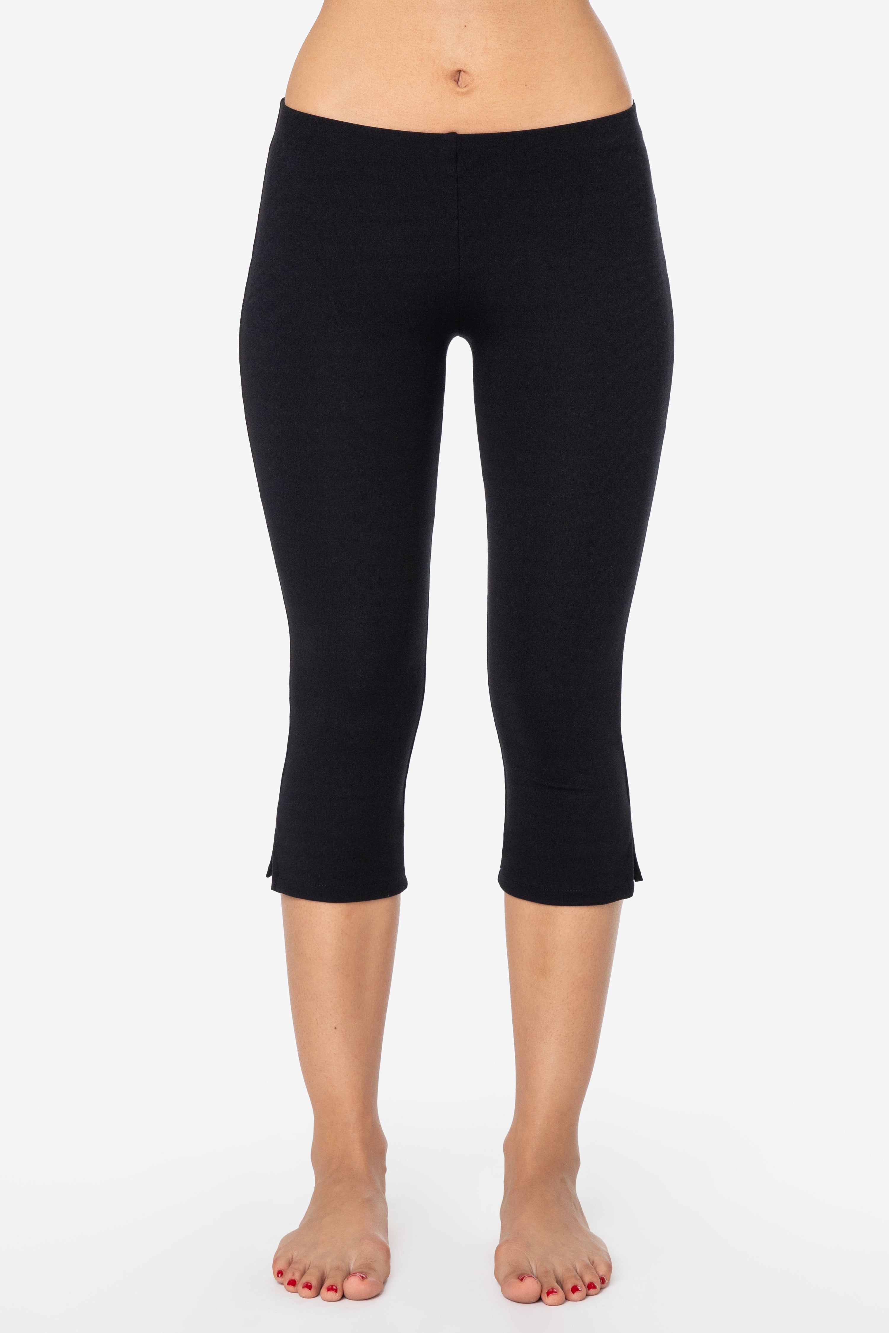 PON3226 - Ponte Low Rise Capri – Los Angeles Apparel