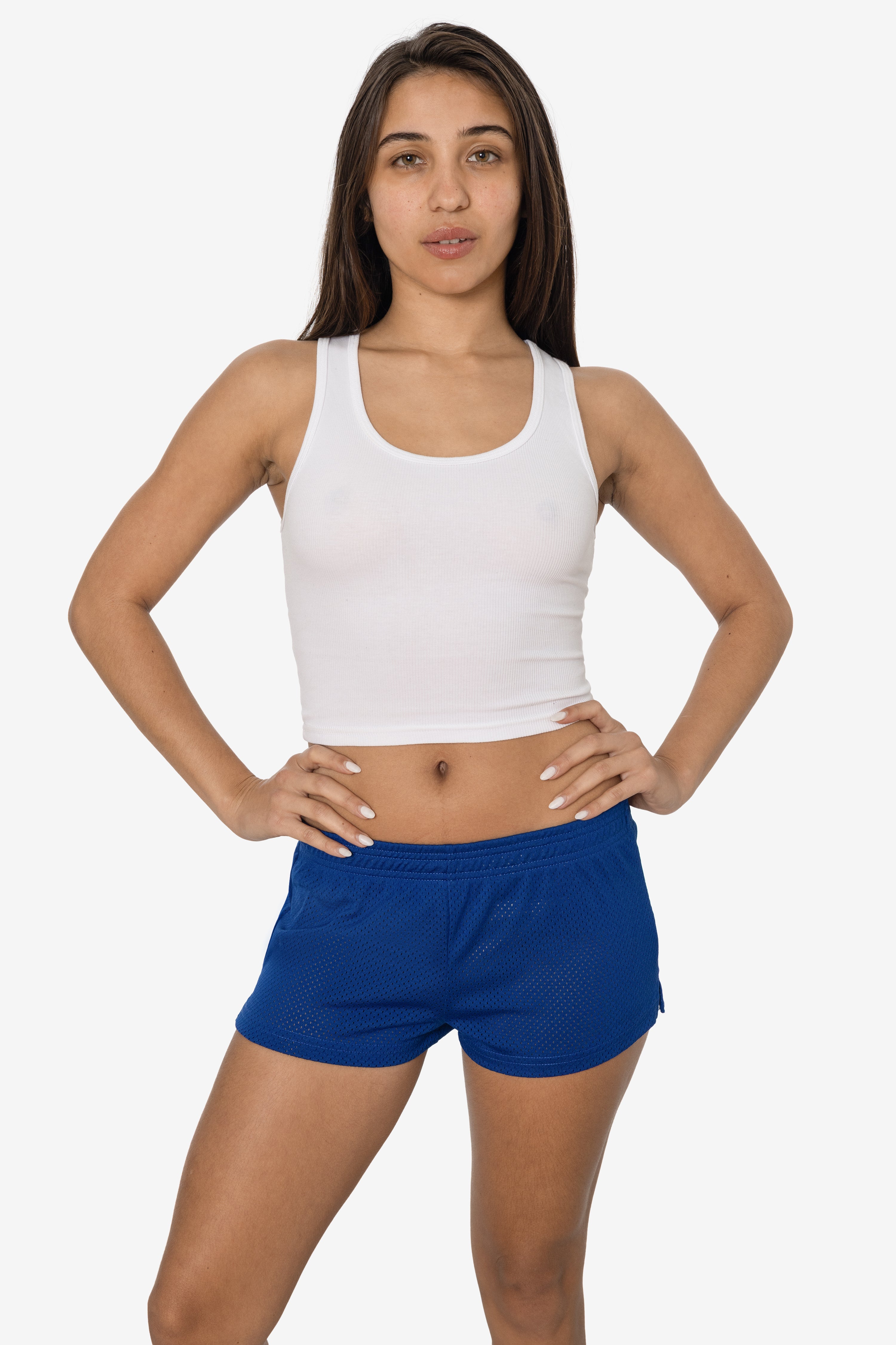 PRM330 - Pro Mesh Women's Low Rise Short – Los Angeles Apparel