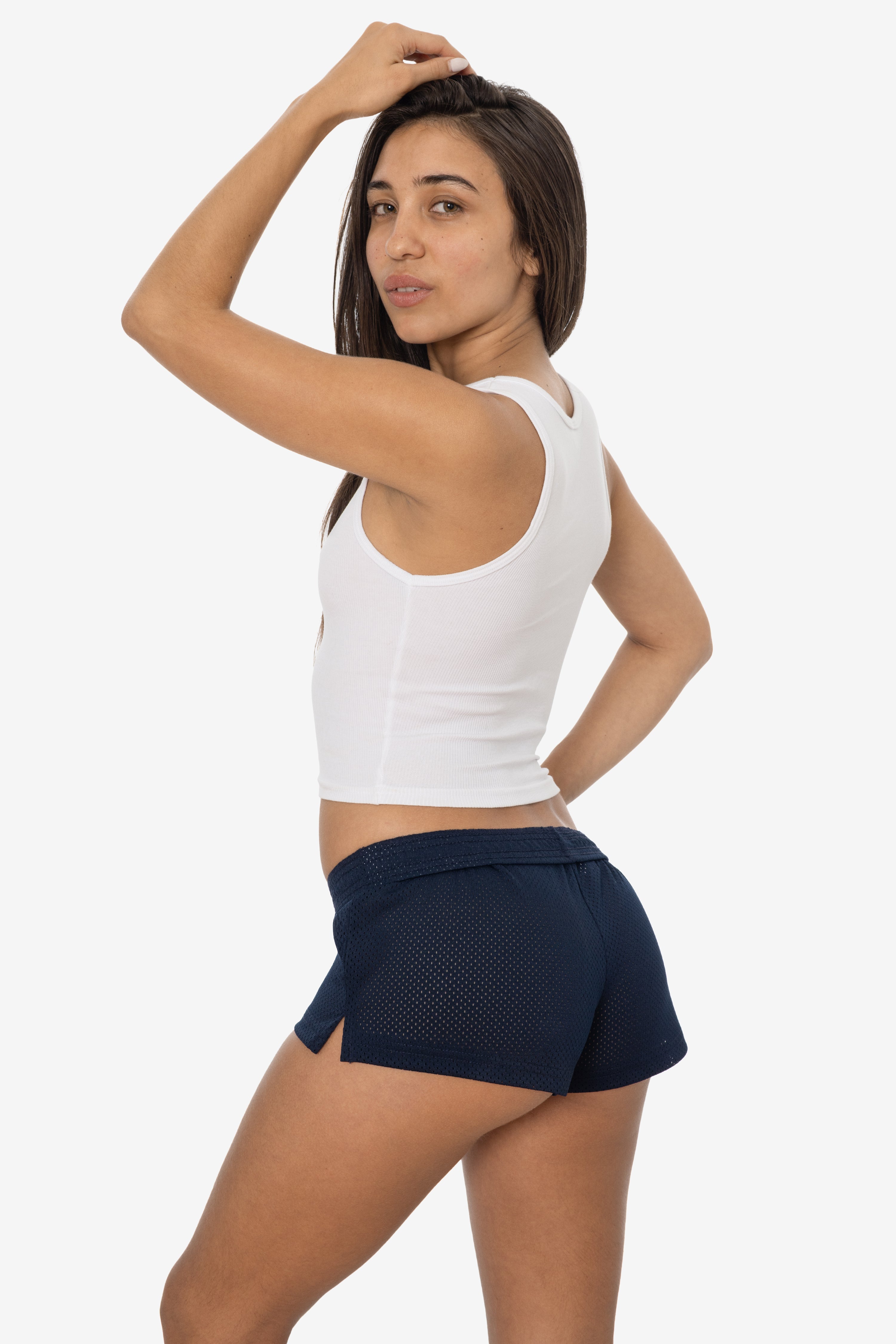 PRM330 - Pro Mesh Women's Low Rise Short – Los Angeles Apparel
