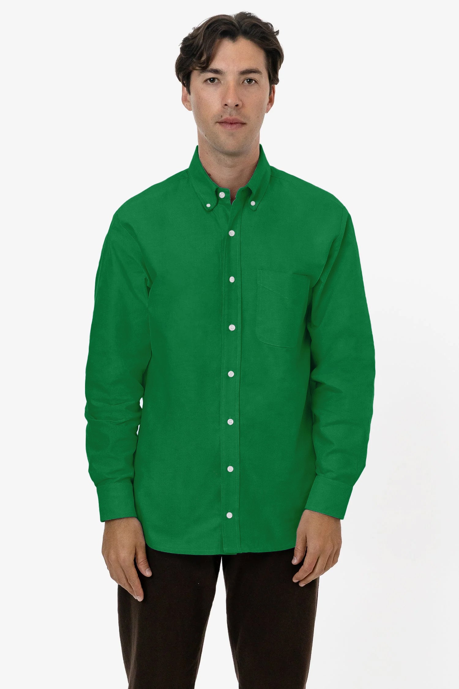 RCP402 - Classic Long Sleeve Oxford Button Down Shirt – Los