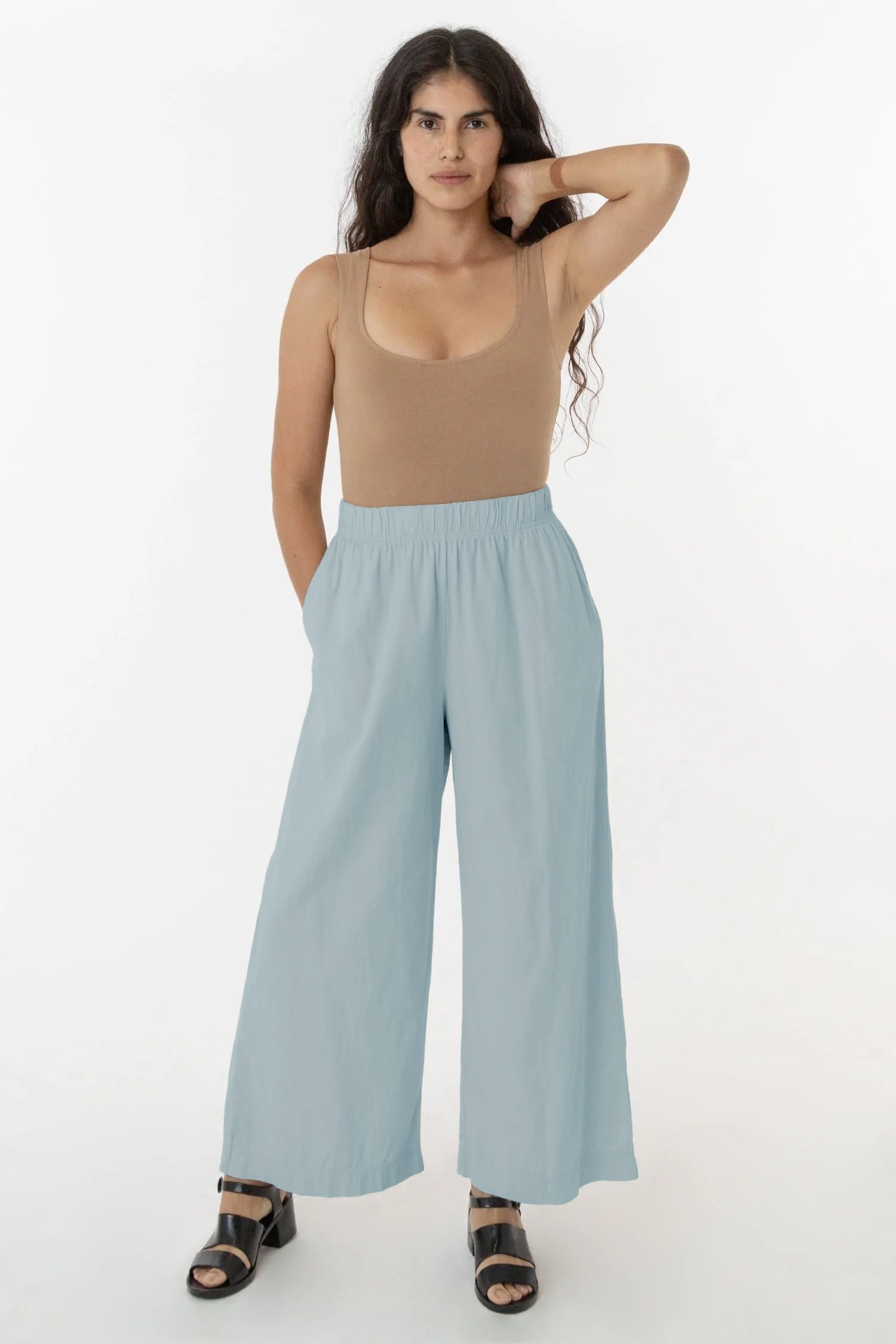 RCT308 - Cotton Twill Wide Pants – Los Angeles Apparel RCT308 - Cotton Twill Wide Pants – Los Angeles Apparel