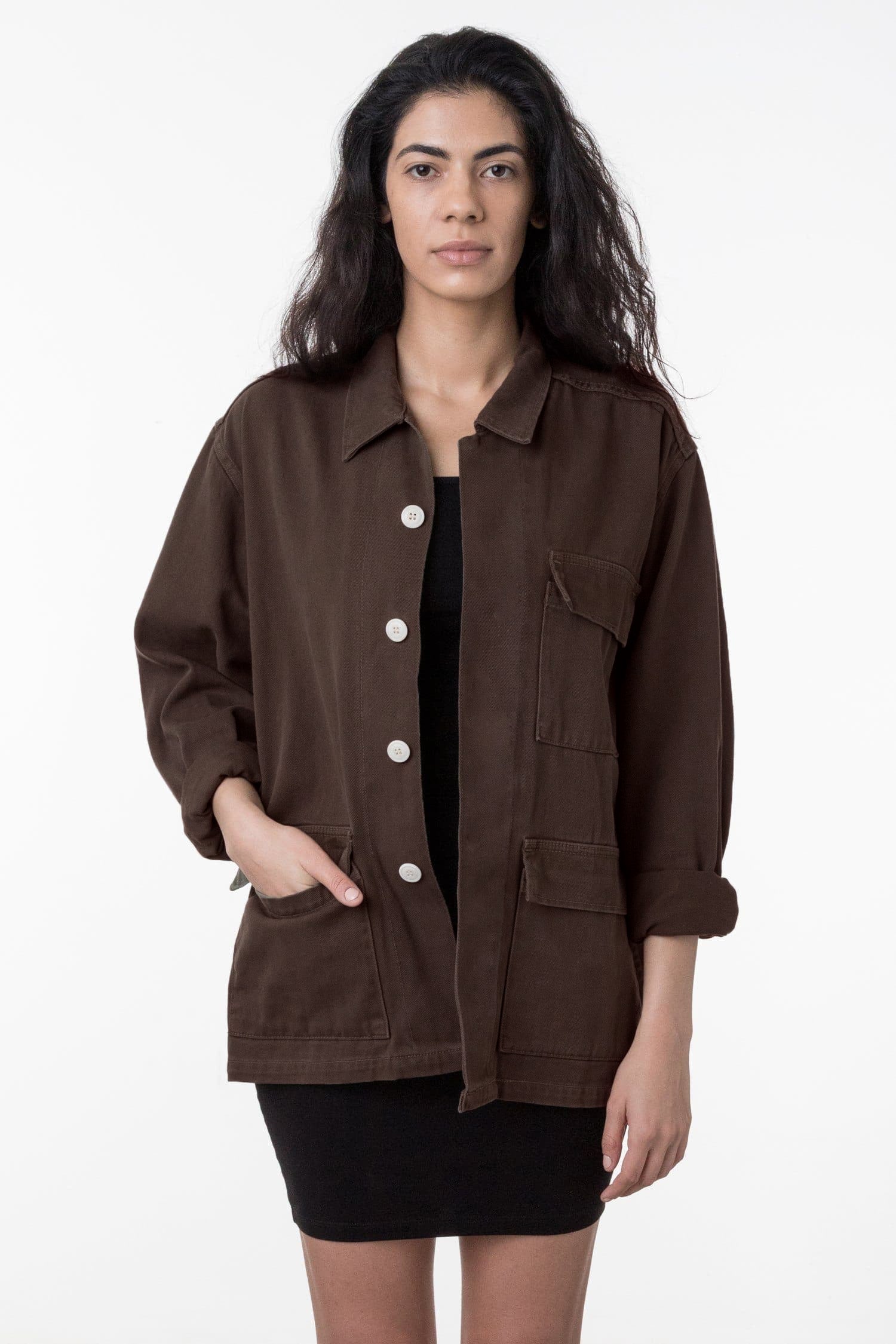 RCT400GD - 12 Oz. Cotton Twill Military Jacket – Los Angeles Apparel