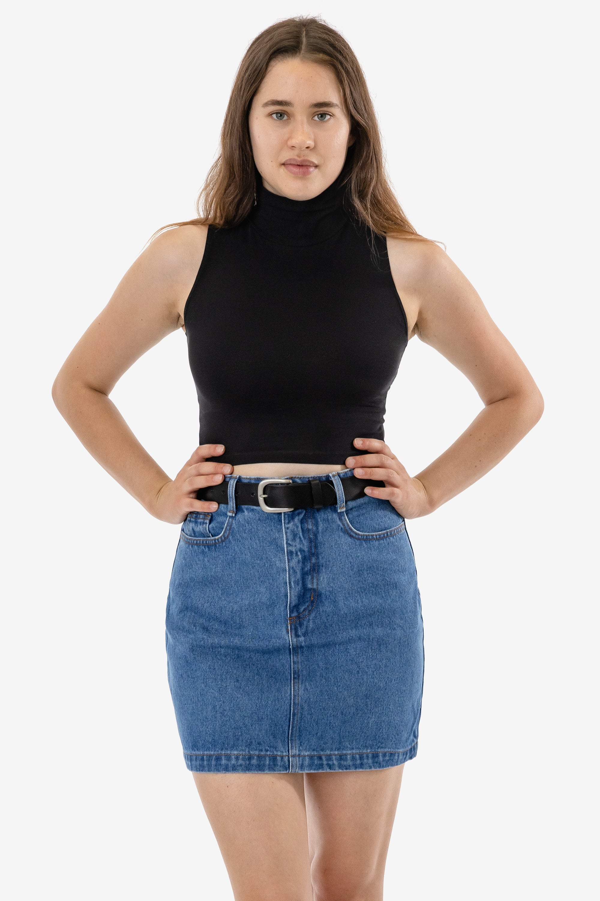 RDNW33 - Denim Mini Skirt – Los Angeles Apparel