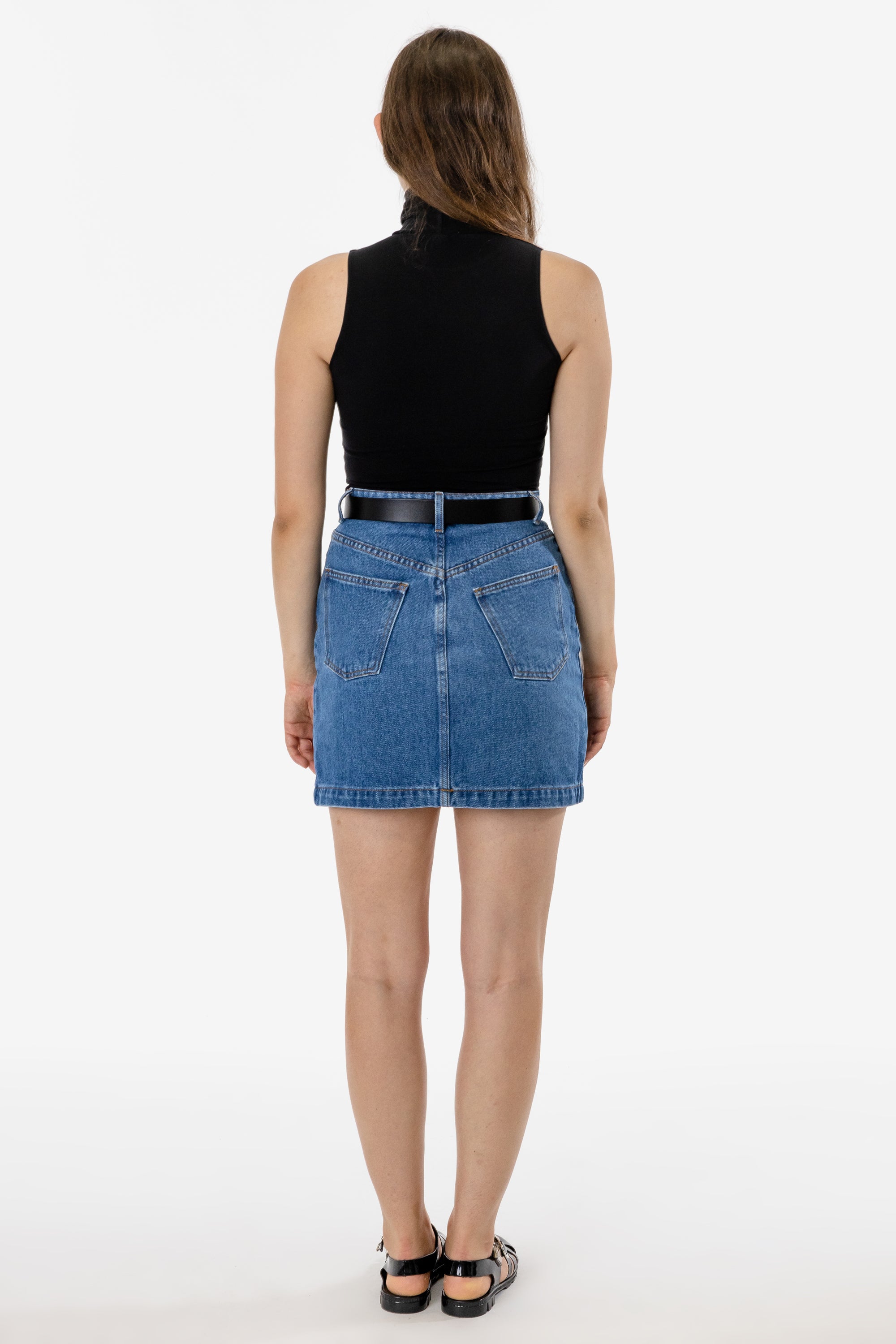 Lucy Denim Mini Skirt - 95 Wash – Sass Clothing