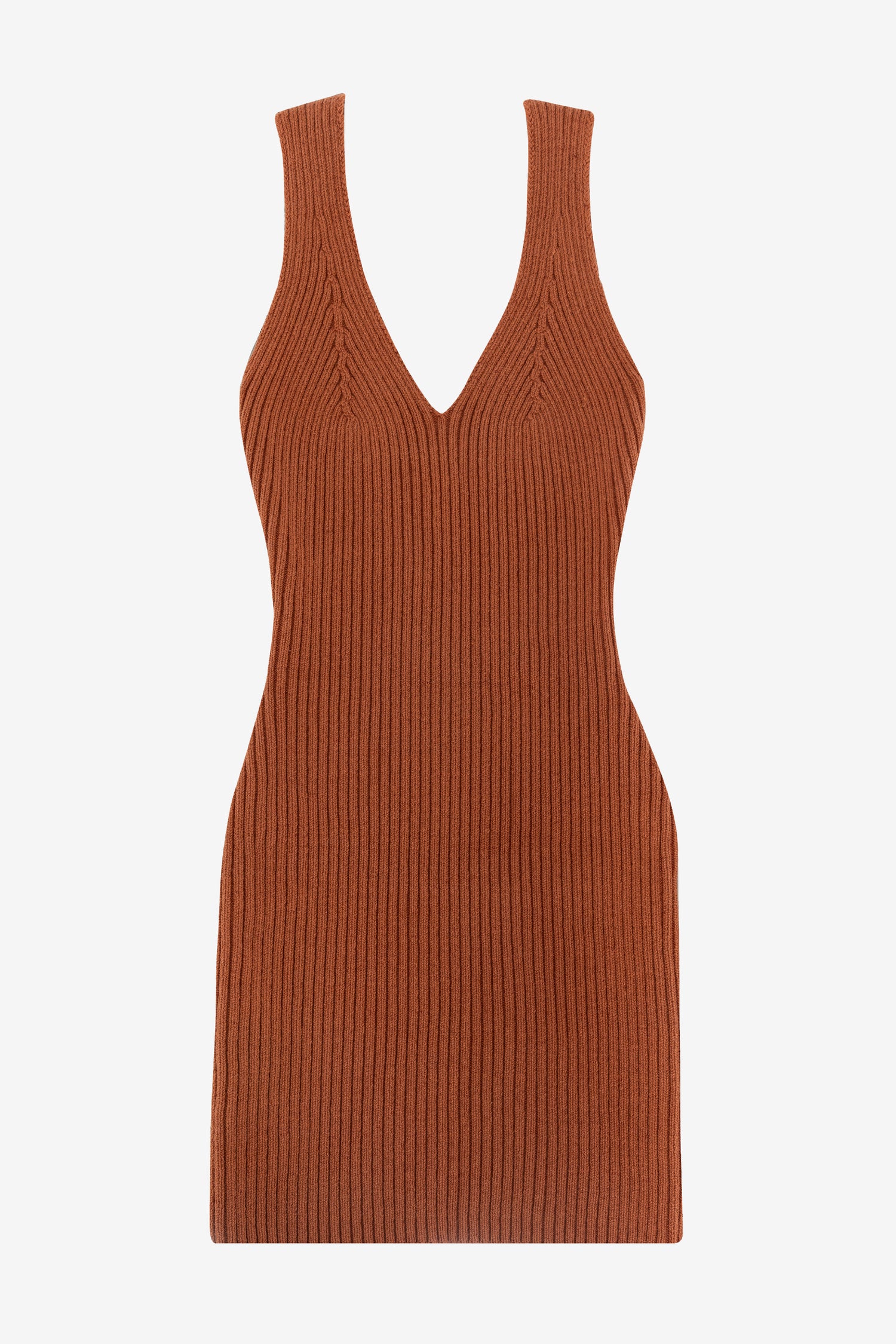 heavy knit dress Black SWAN HEAVY KNIT MINI DRESS