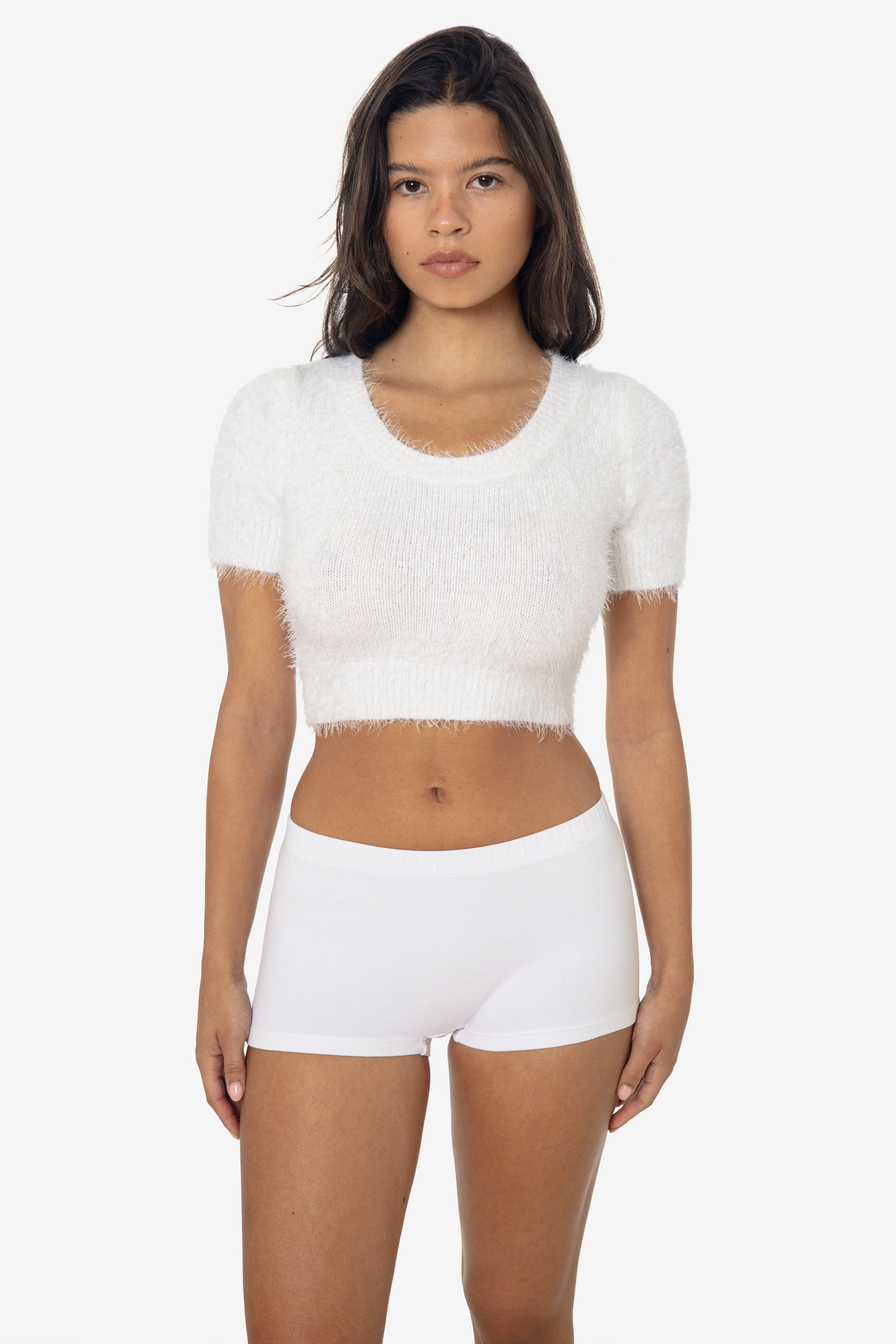 RFK4980 - Short Sleeve Fuzzy Sweater – Los Angeles Apparel RFK4980 - Short Sleeve Fuzzy Sweater – Los Angeles Apparel