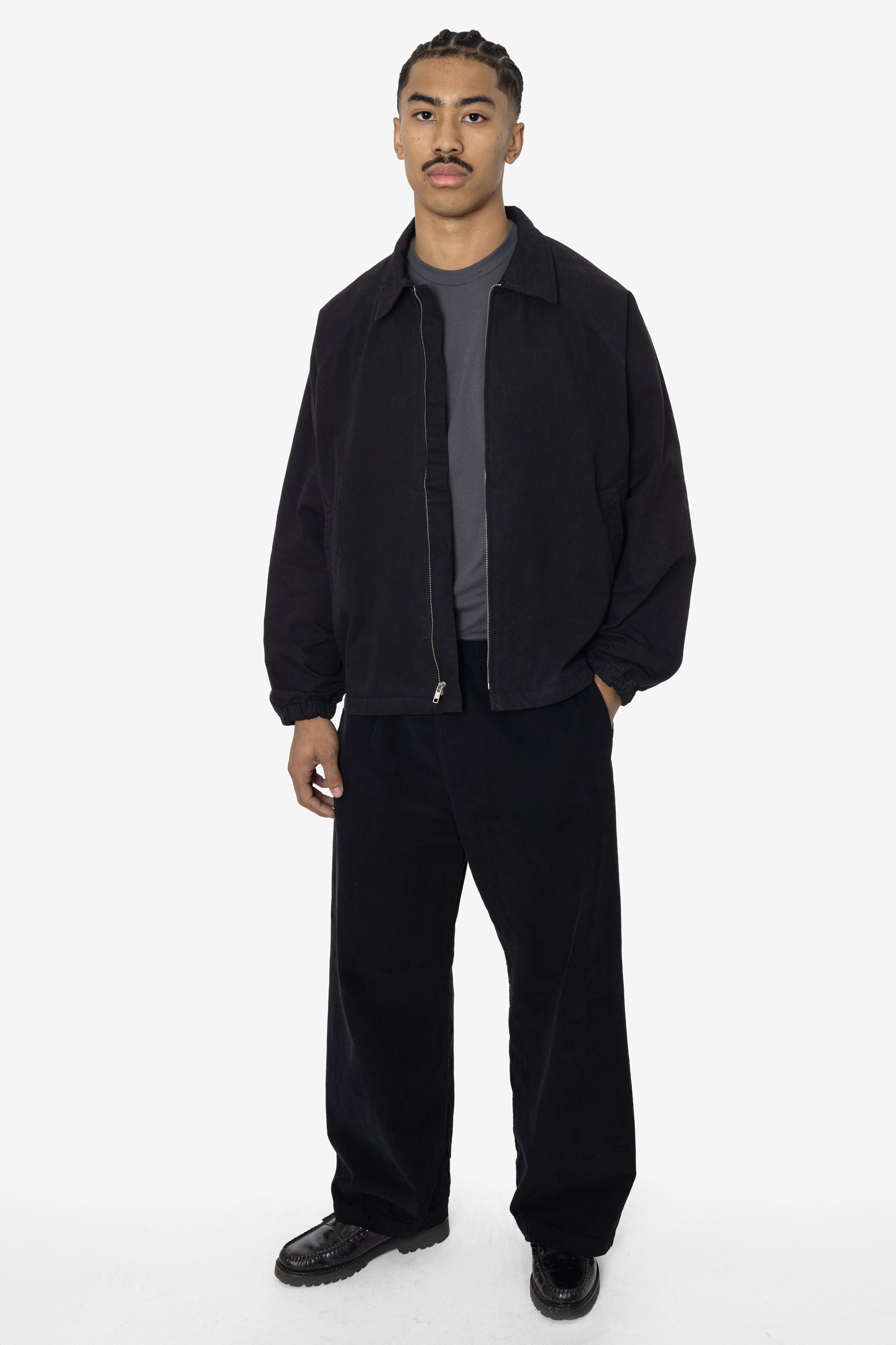 RHC401GD - 8oz Heavy Micro Canvas Zip-up Raglan Jacket – Los