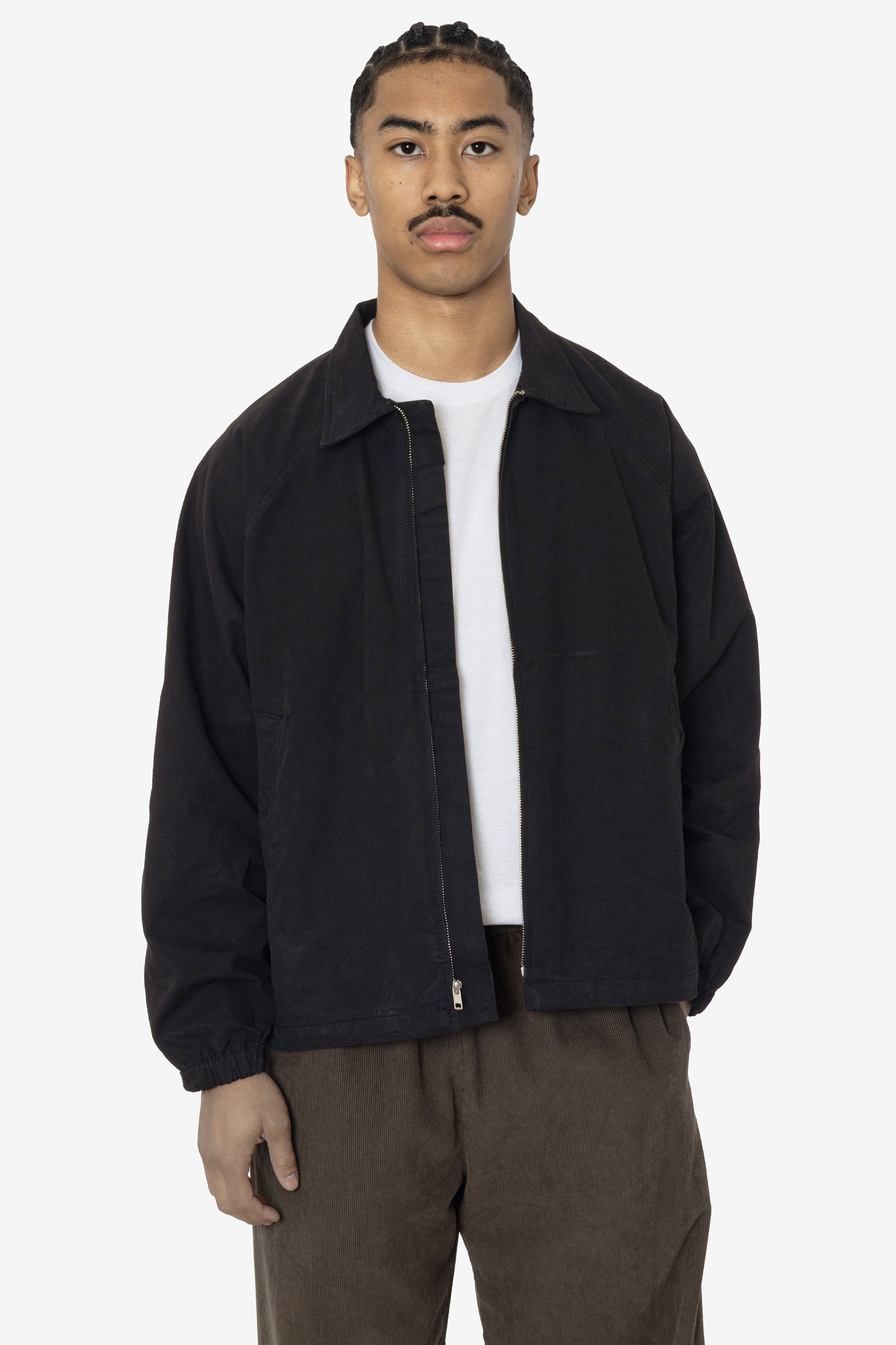 RHC401GD - 8oz Heavy Micro Canvas Zip-up Raglan Jacket – Los
