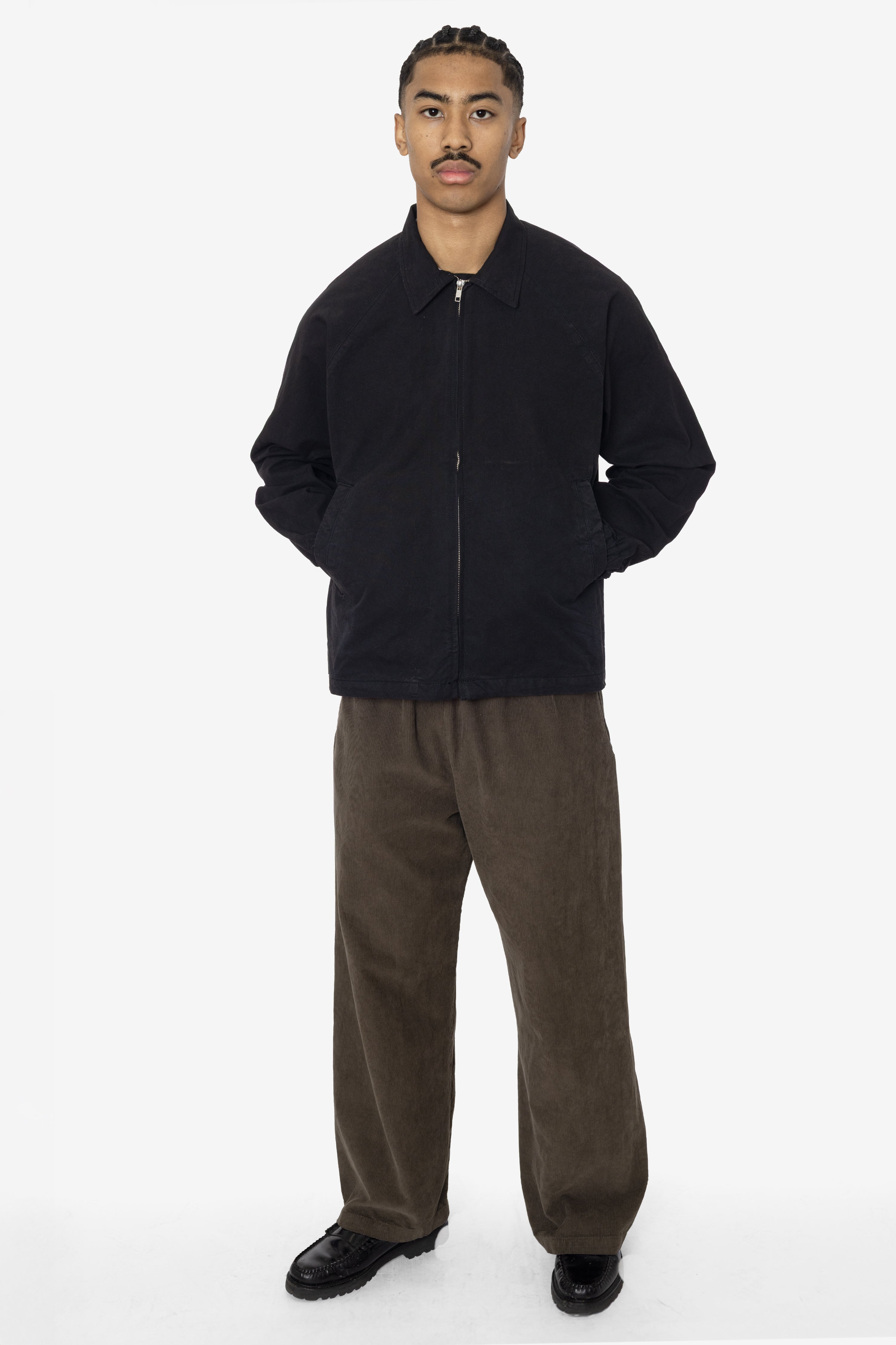 RHC401GD - 8oz Heavy Micro Canvas Zip-up Raglan Jacket – Los