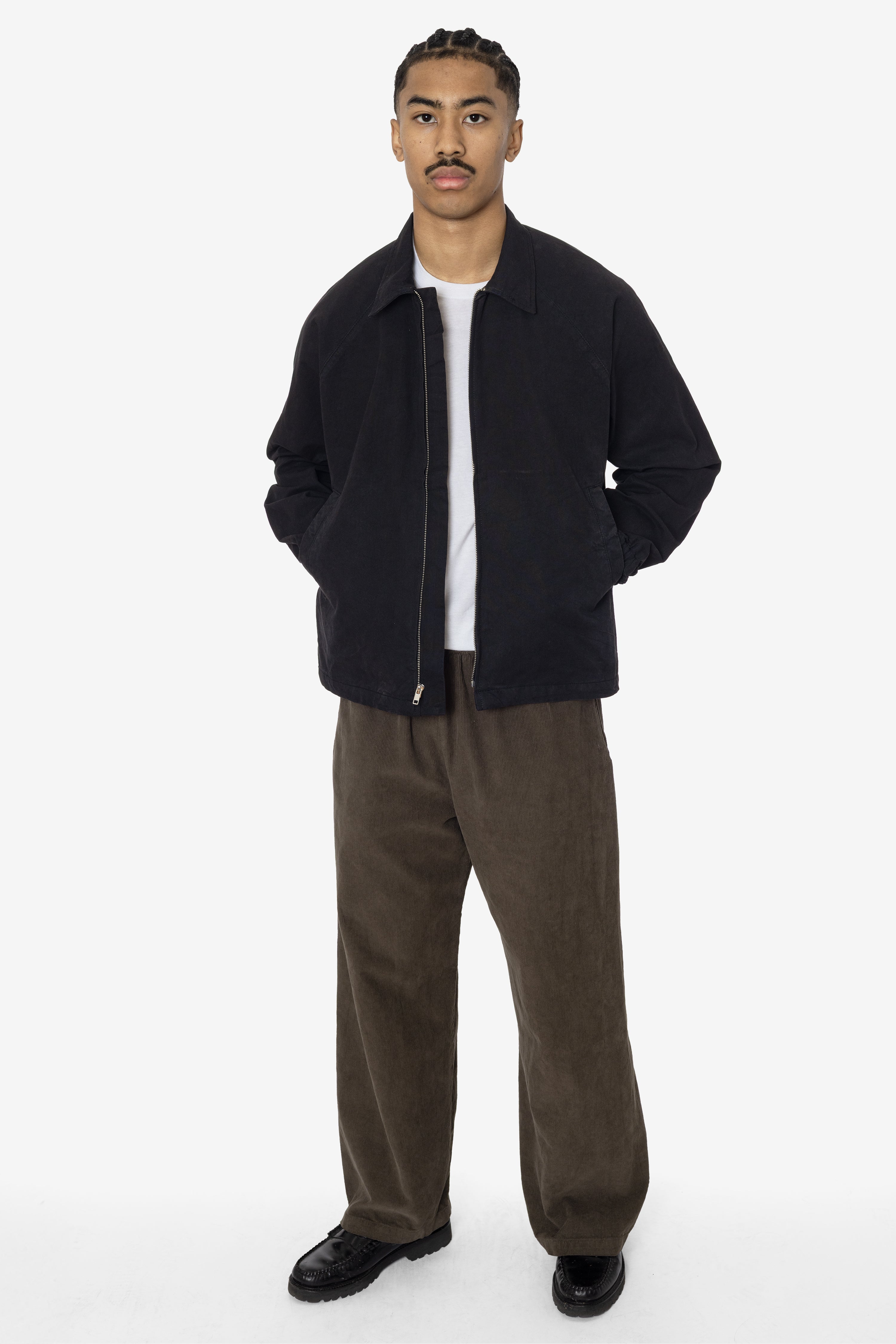 RHC401GD - 8oz Heavy Micro Canvas Zip-up Raglan Jacket – Los