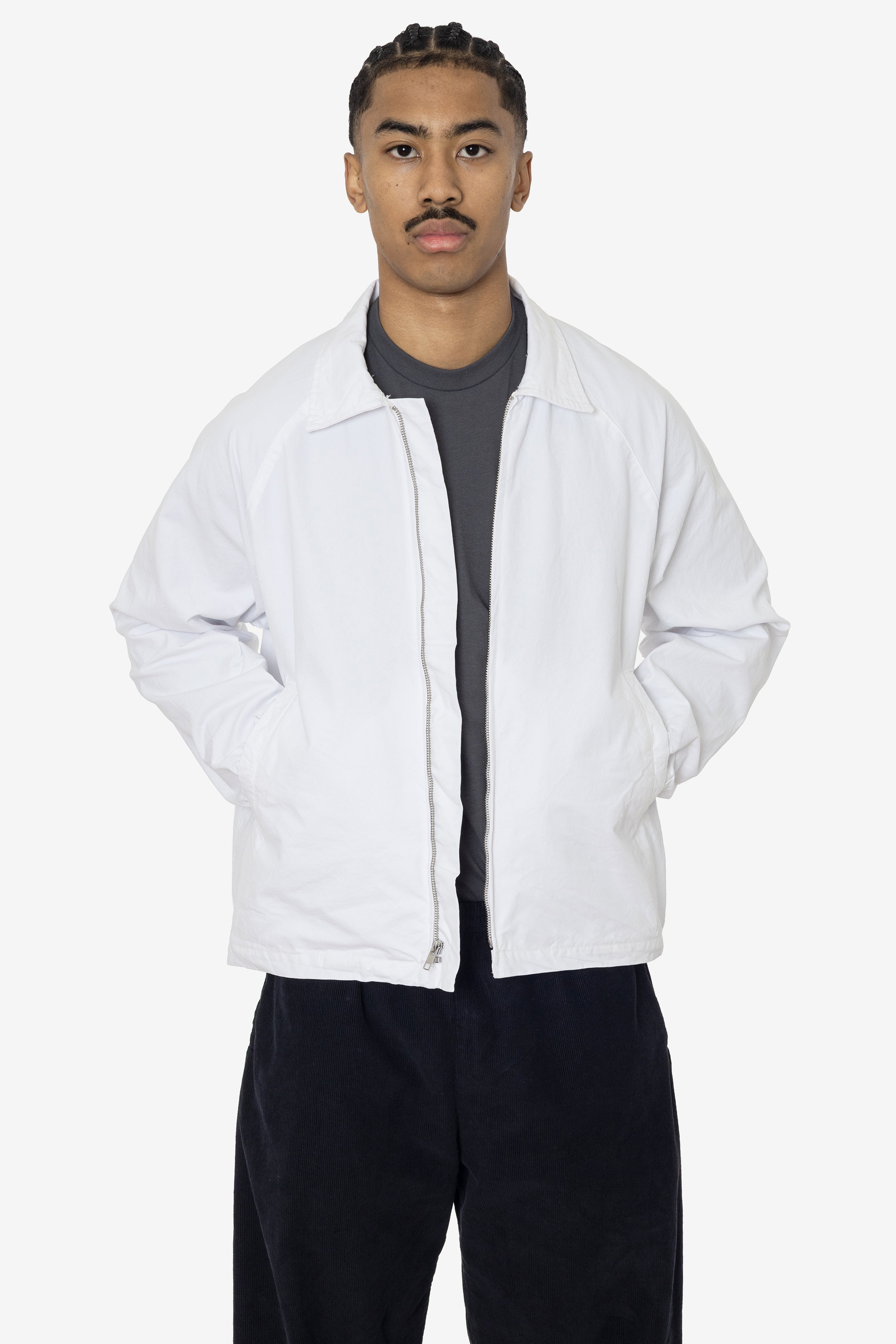 RHC401GD - 8oz Heavy Micro Canvas Zip-up Raglan Jacket – Los