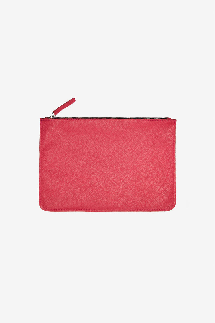 RLH3412 - Medium Leather Zip Pouch