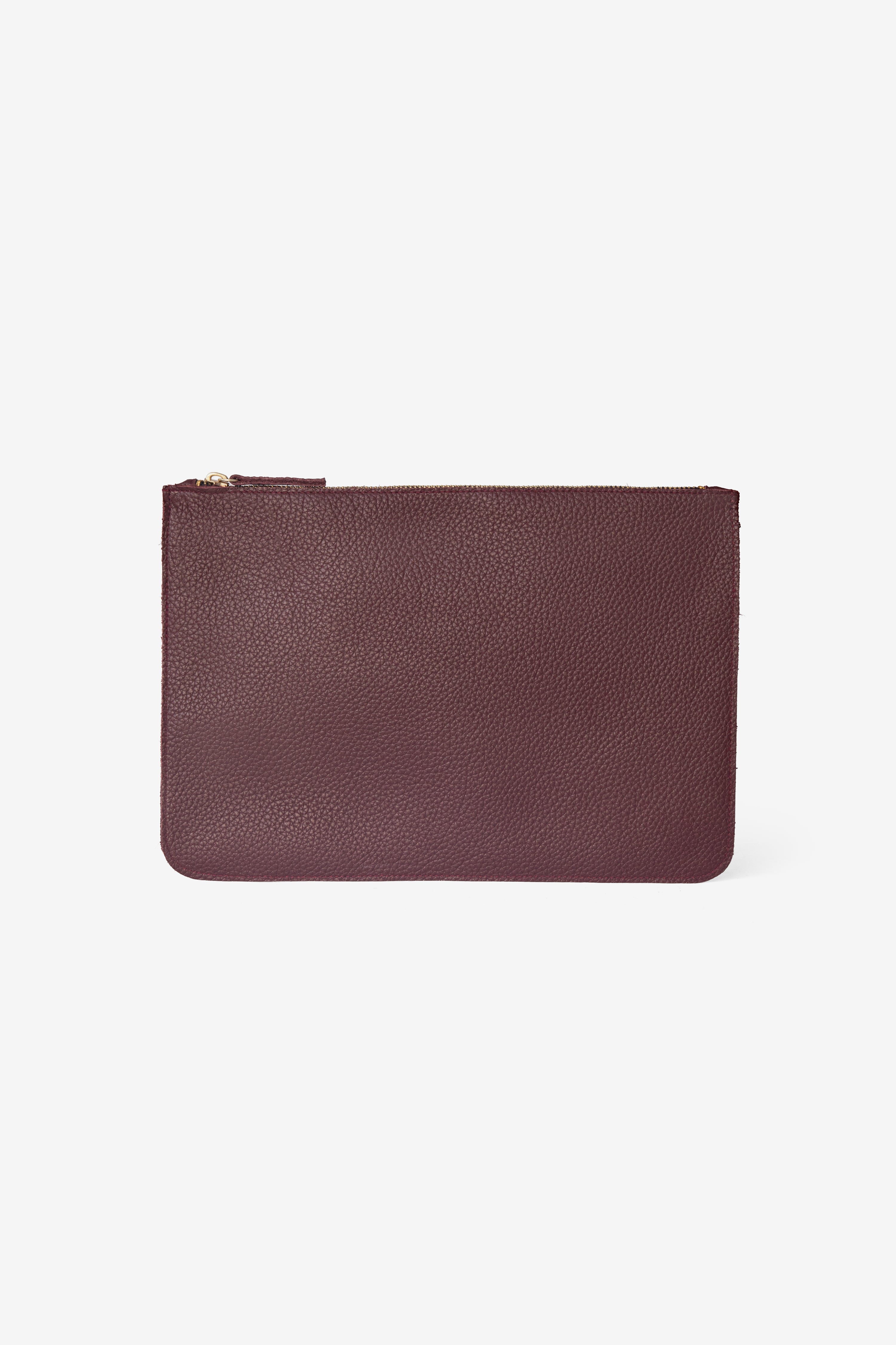 【room306 contemporary】Leather Pochette Greta Chain Small Pochette | Full grain leather, compact and chic
