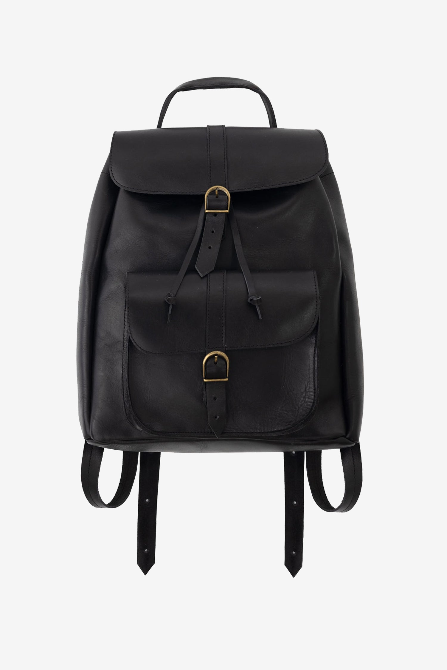 The Unisex Leather Knapsack