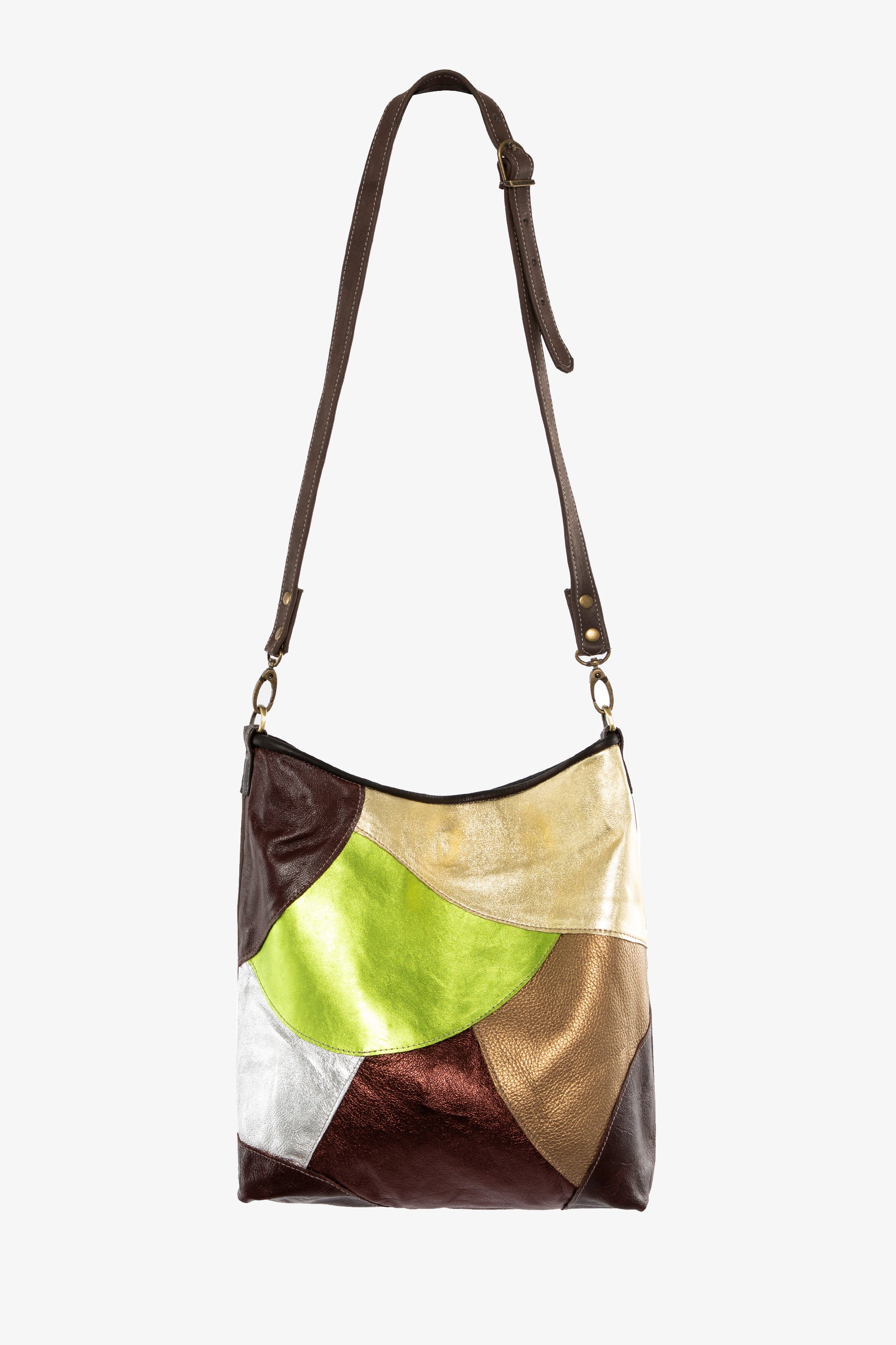 RLH3450 - Patchwork Crossbody Bag – Los Angeles Apparel