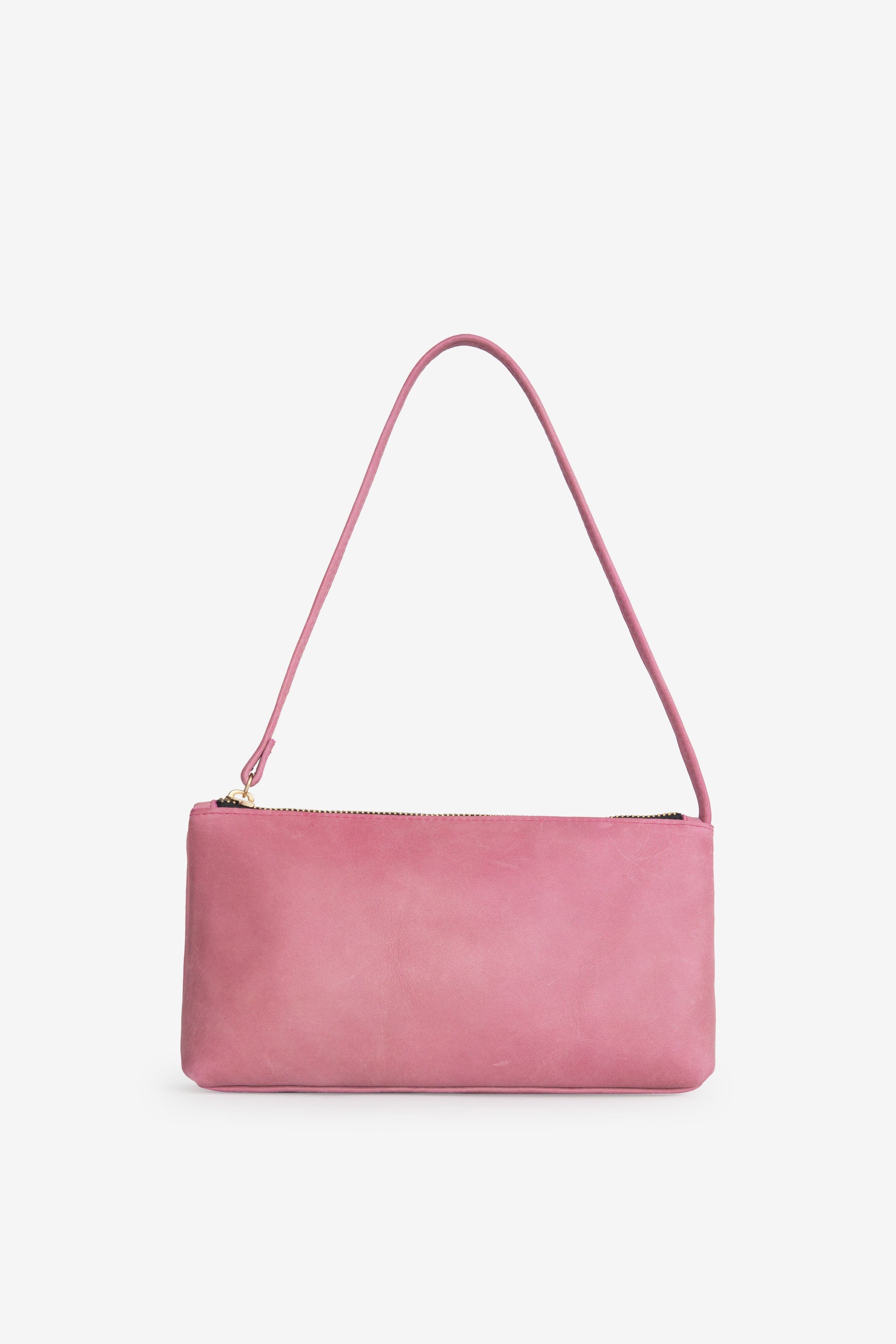 RLH3468 - Leather Zip Pochette – Los Angeles Apparel
