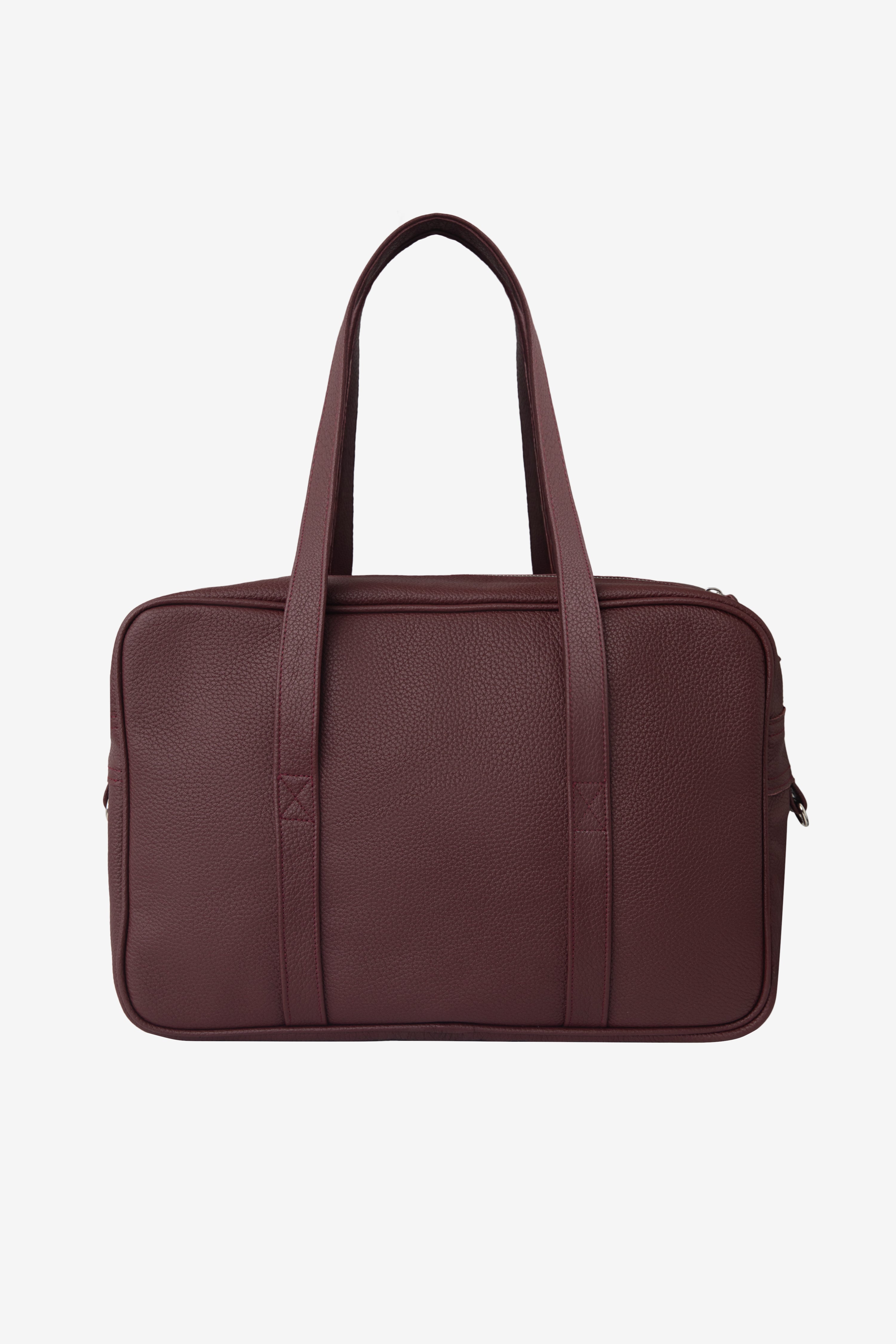 RLH504 - Unisex Leather School Satchel – Los Angeles Apparel