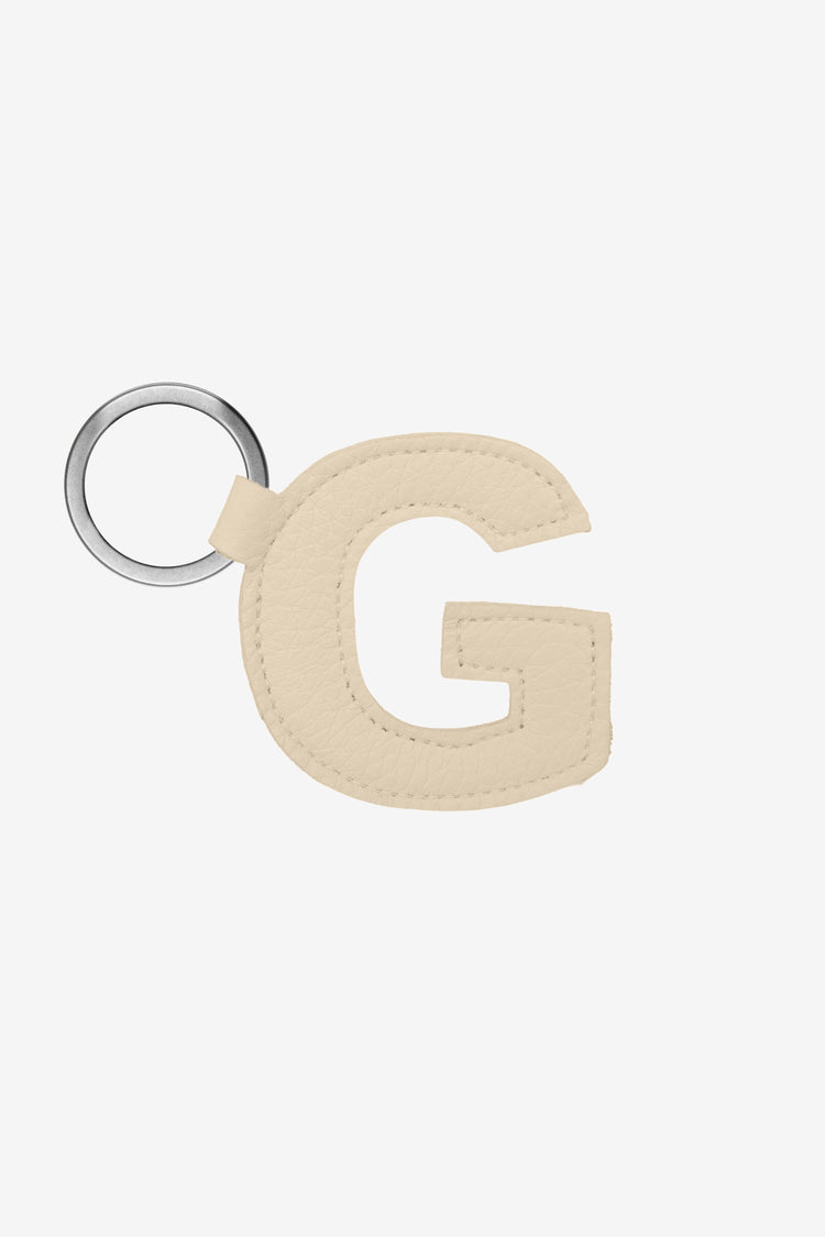 RLH520 - Leather Alphabet Keychain