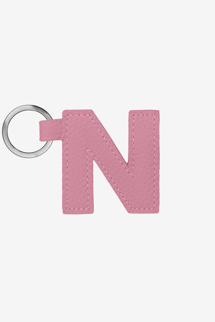 RLH520 - Leather Alphabet Keychain