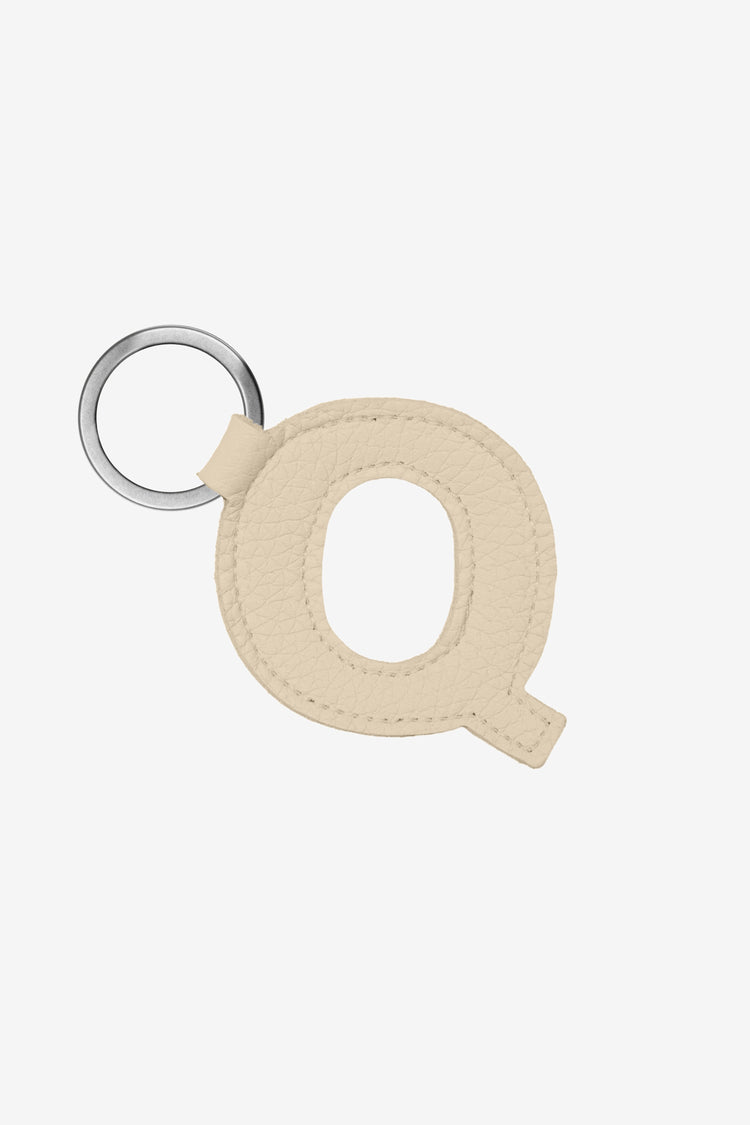 RLH520 - Leather Alphabet Keychain