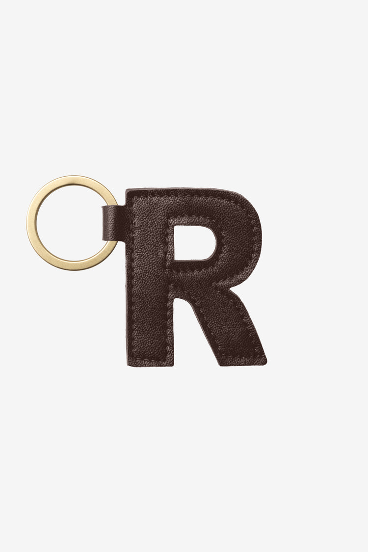 RLH520 - Leather Alphabet Keychain