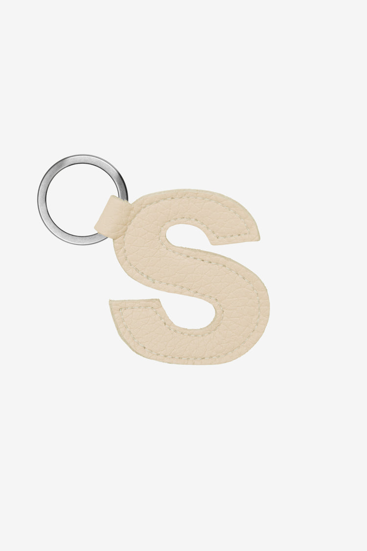 RLH520 - Leather Alphabet Keychain