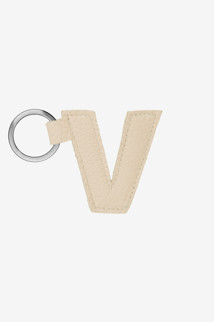 RLH520 - Leather Alphabet Keychain