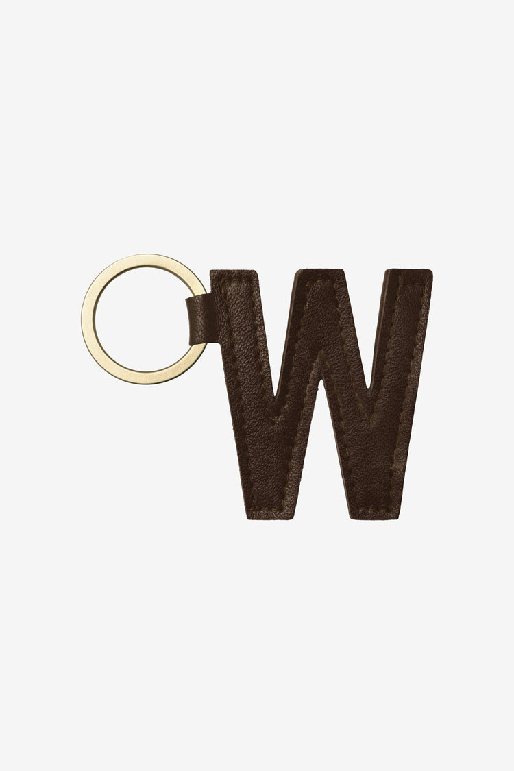 RLH520 - Leather Alphabet Keychain
