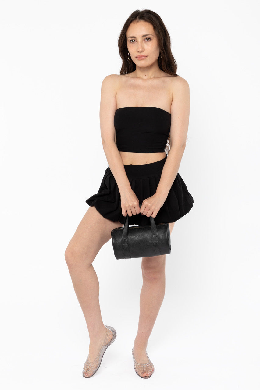 RLH541 - Leather Mini Gym Bag – Los Angeles Apparel