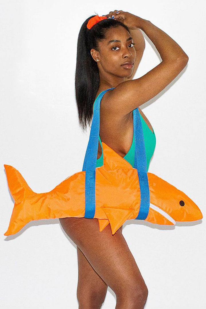 RNBSHARK Shark Nylon Bag – Los Angeles Apparel - Main Image