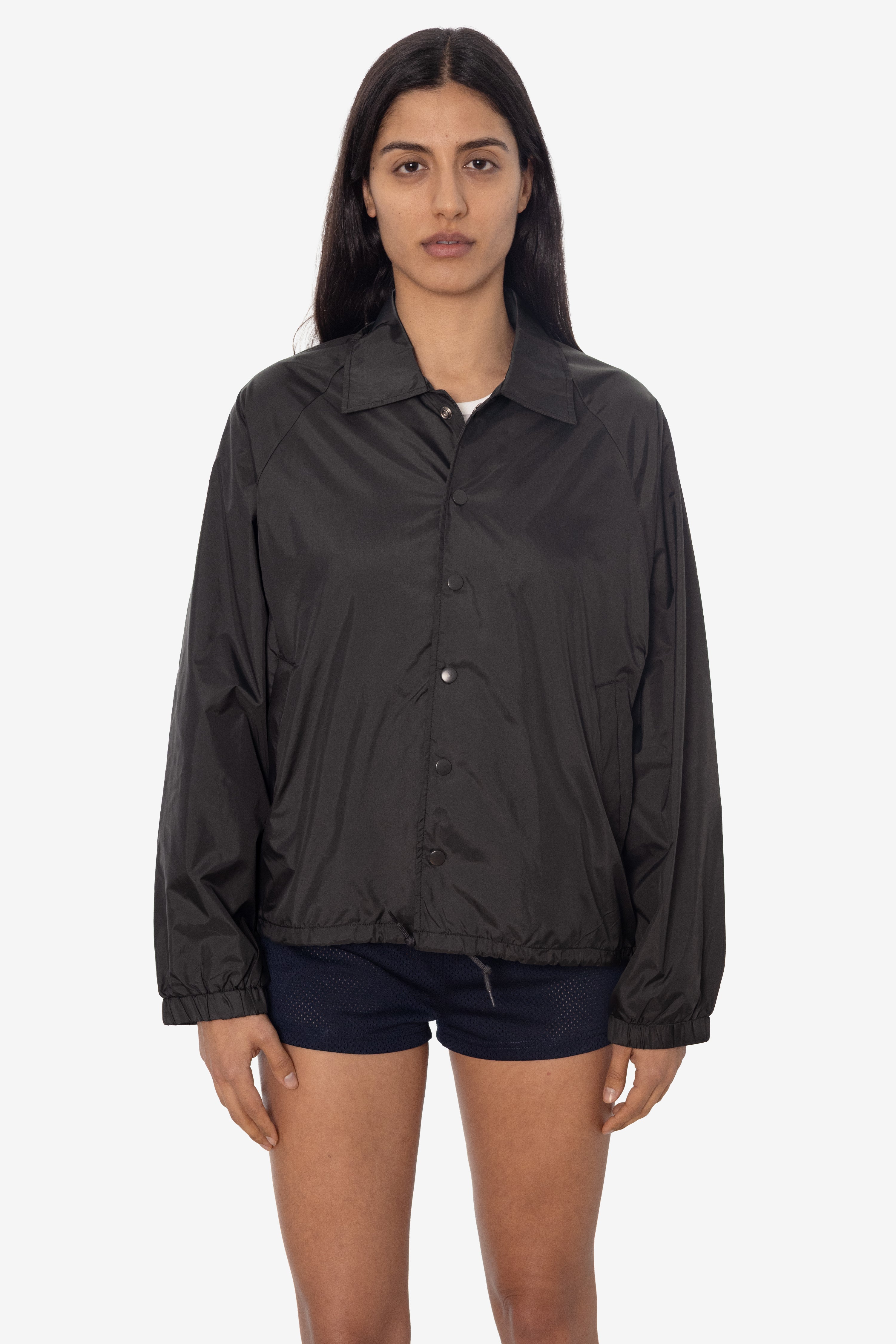 RNF401 - Nylon Raglan Coaches Jacket – Los Angeles Apparel