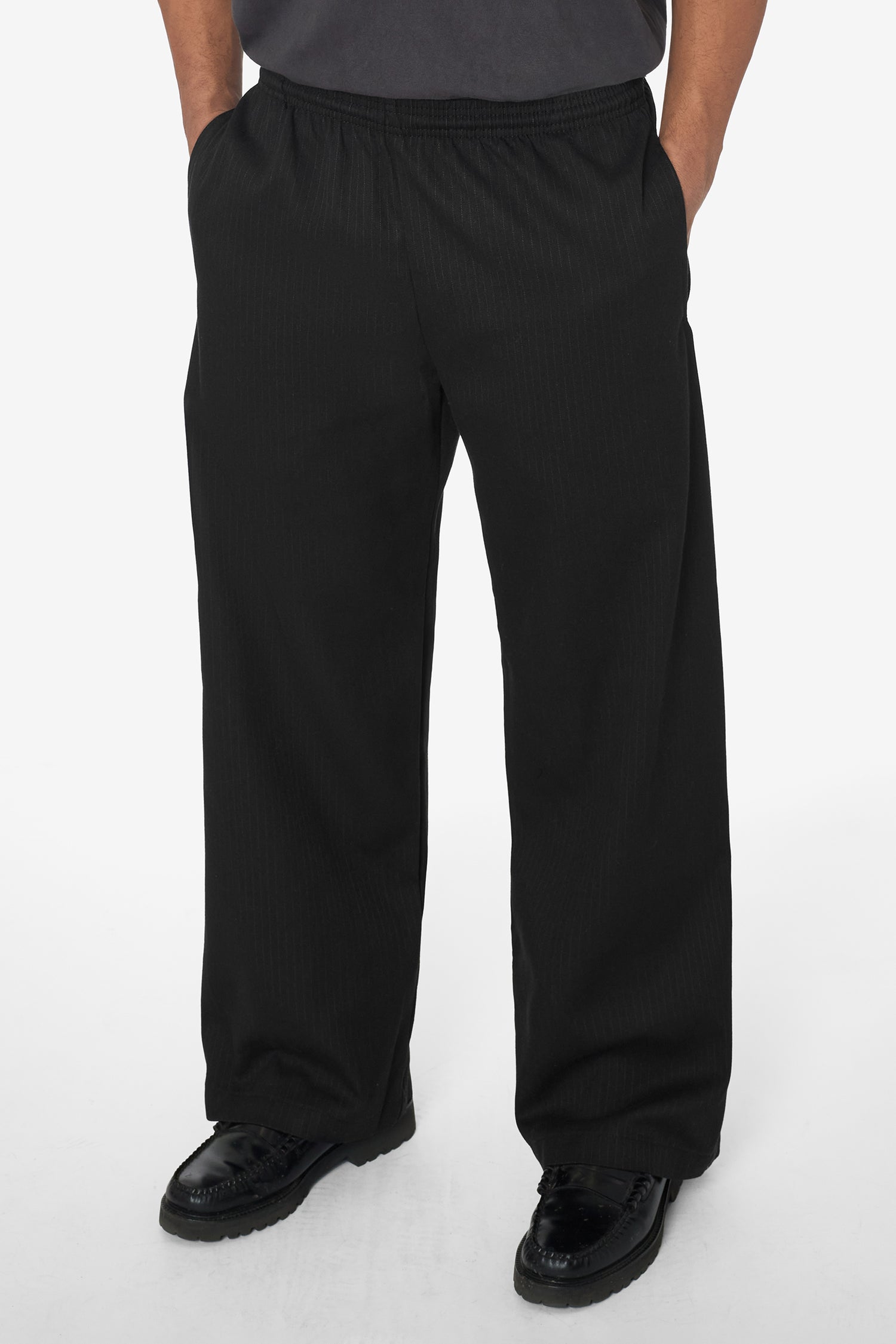 Pinstripes Black