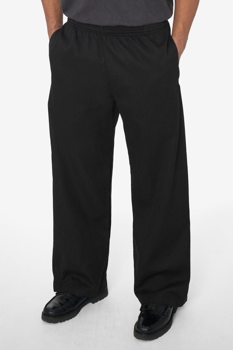 Pinstripes Black
