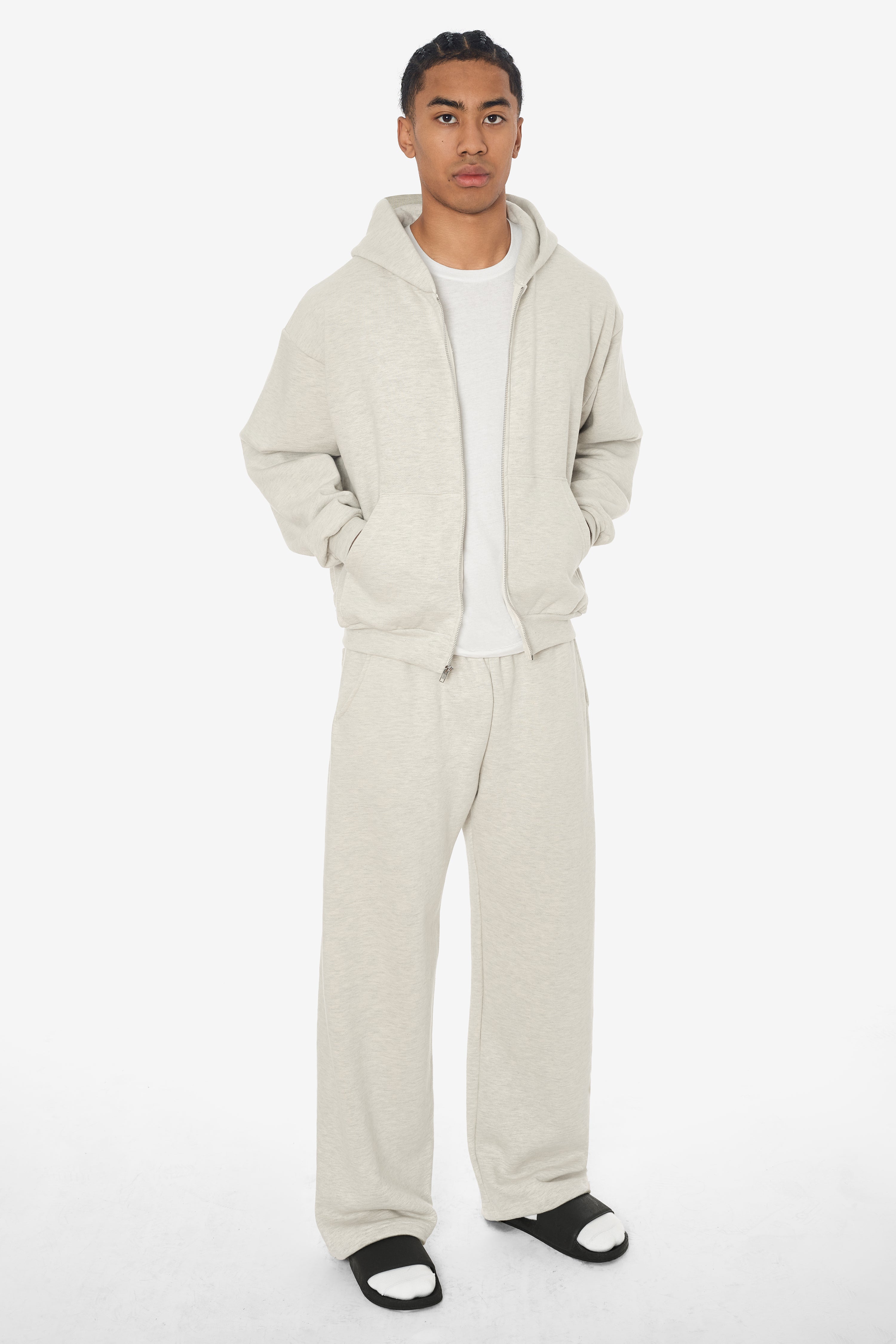 SF1045 - 12 oz Scour Fleece Open Bottom Sweatpants – Los Angeles