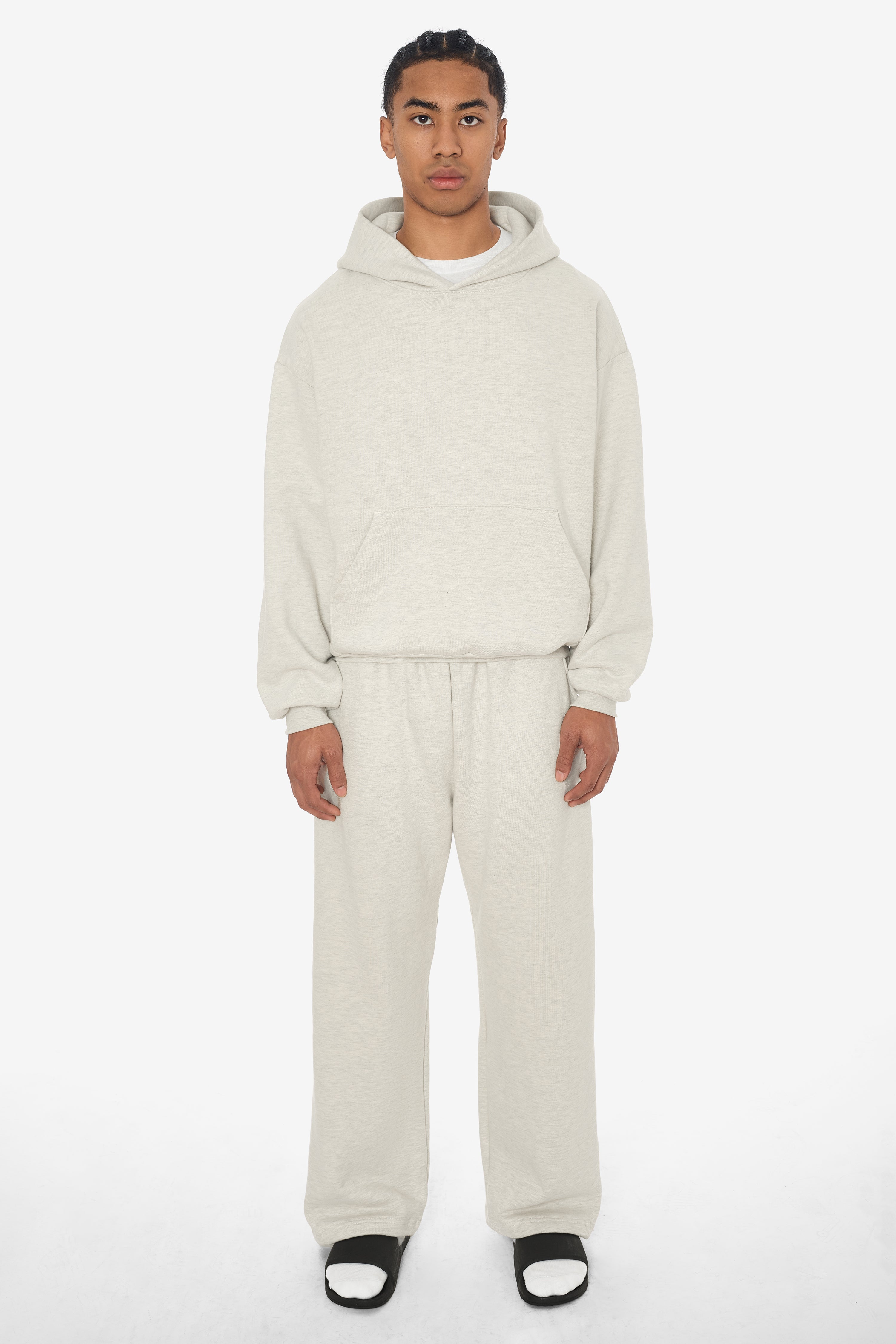 TFW49 LS BRUSHED HOODIE M ライトグレー TFW49】 LS BRUSHED HOODIE | satisfaction